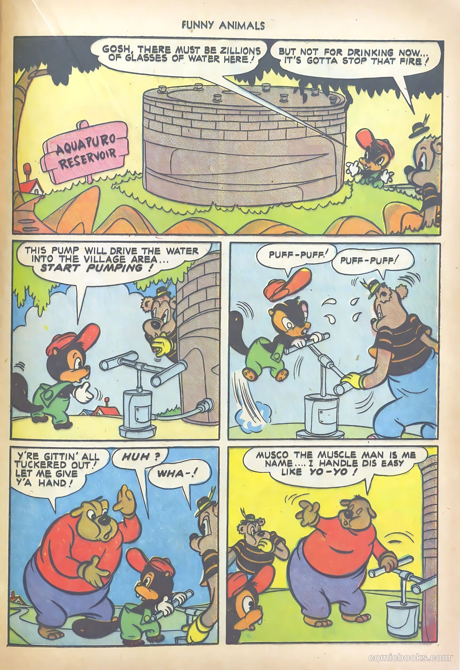 Fawcett's Funny Animals #12 — page 39 of 60