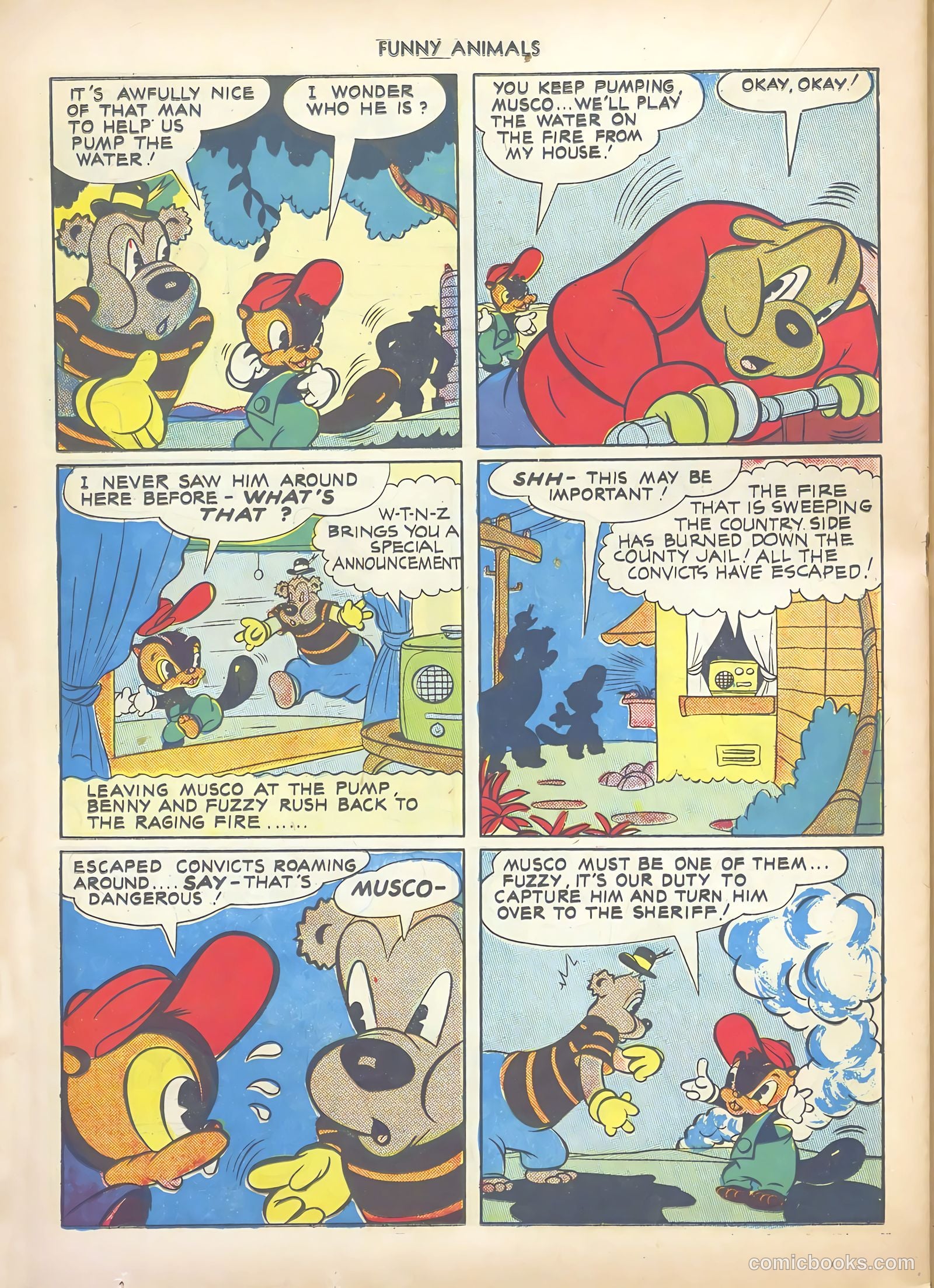 Fawcett's Funny Animals #12 — page 40 of 60