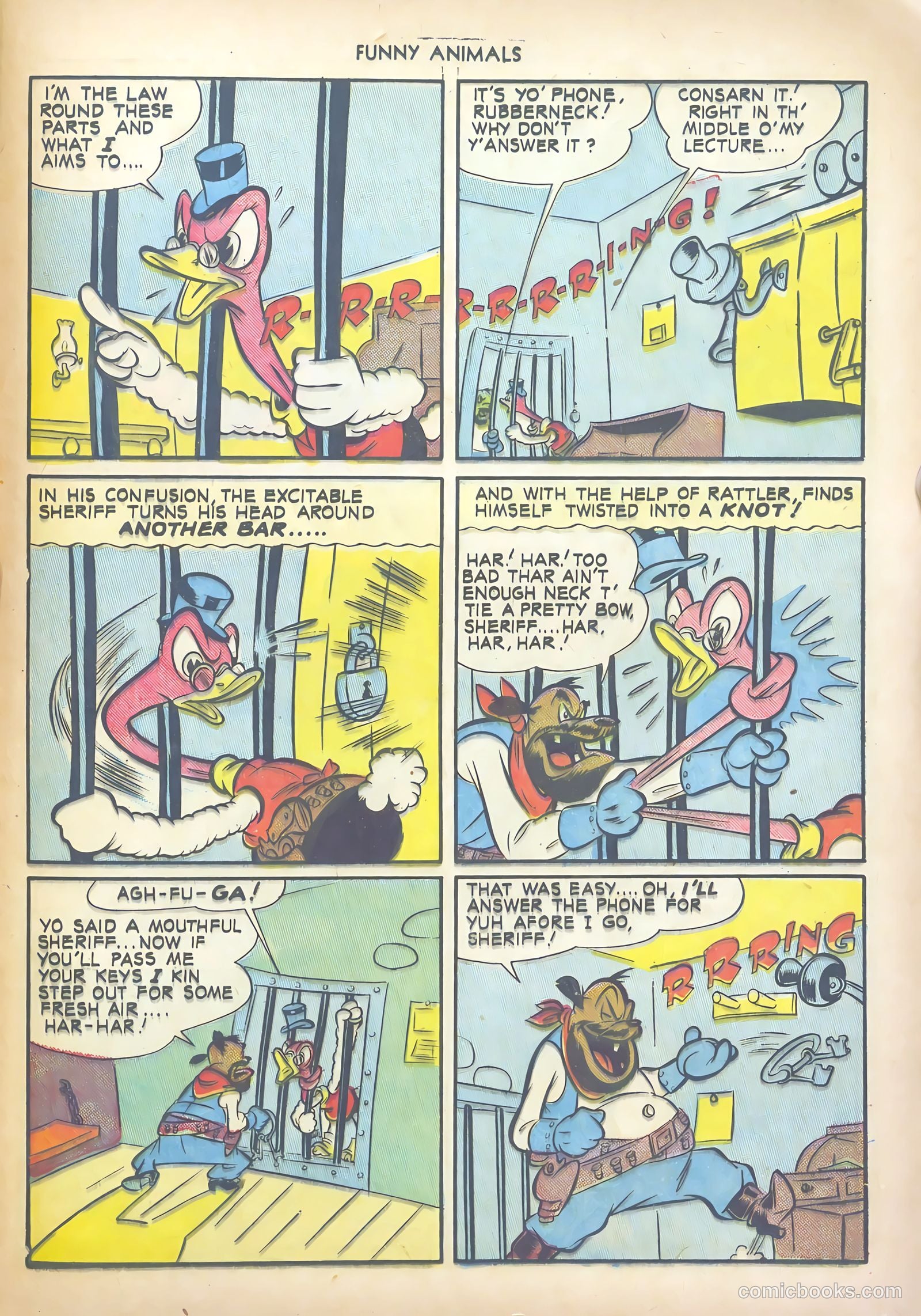 Fawcett's Funny Animals #12 — page 45 of 60