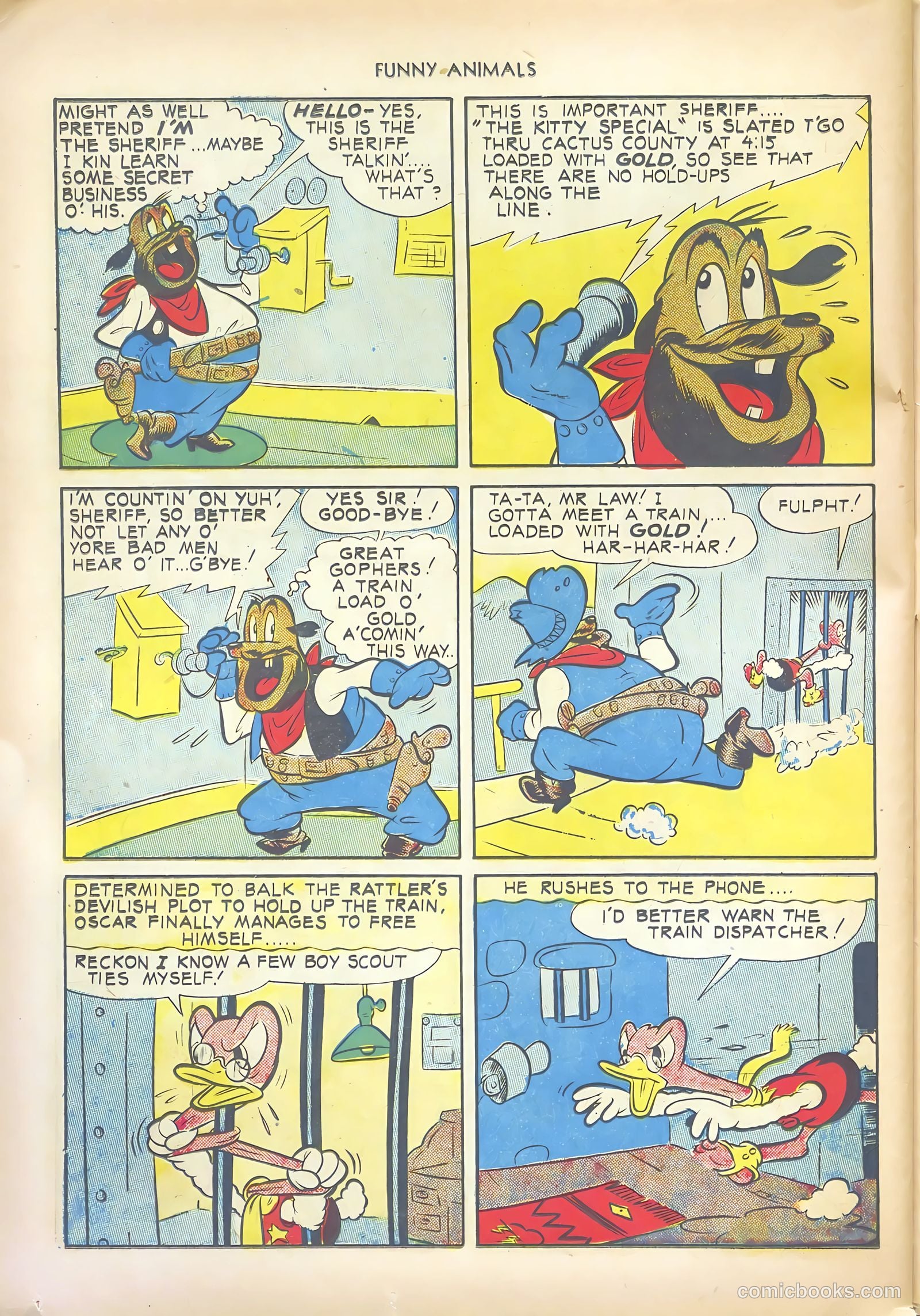 Fawcett's Funny Animals #12 — page 46 of 60