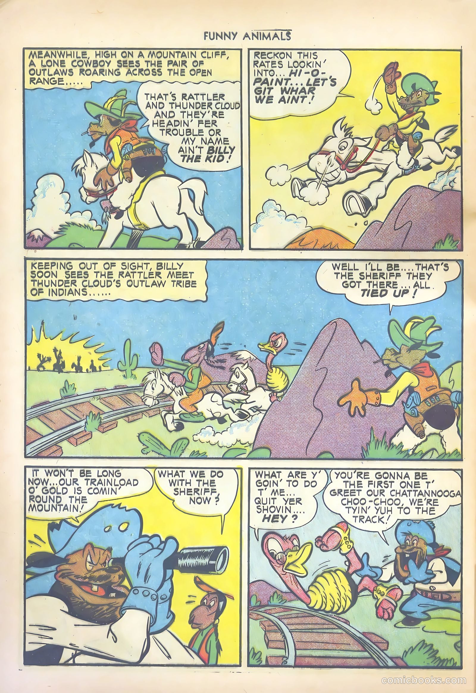 Fawcett's Funny Animals #12 — page 48 of 60