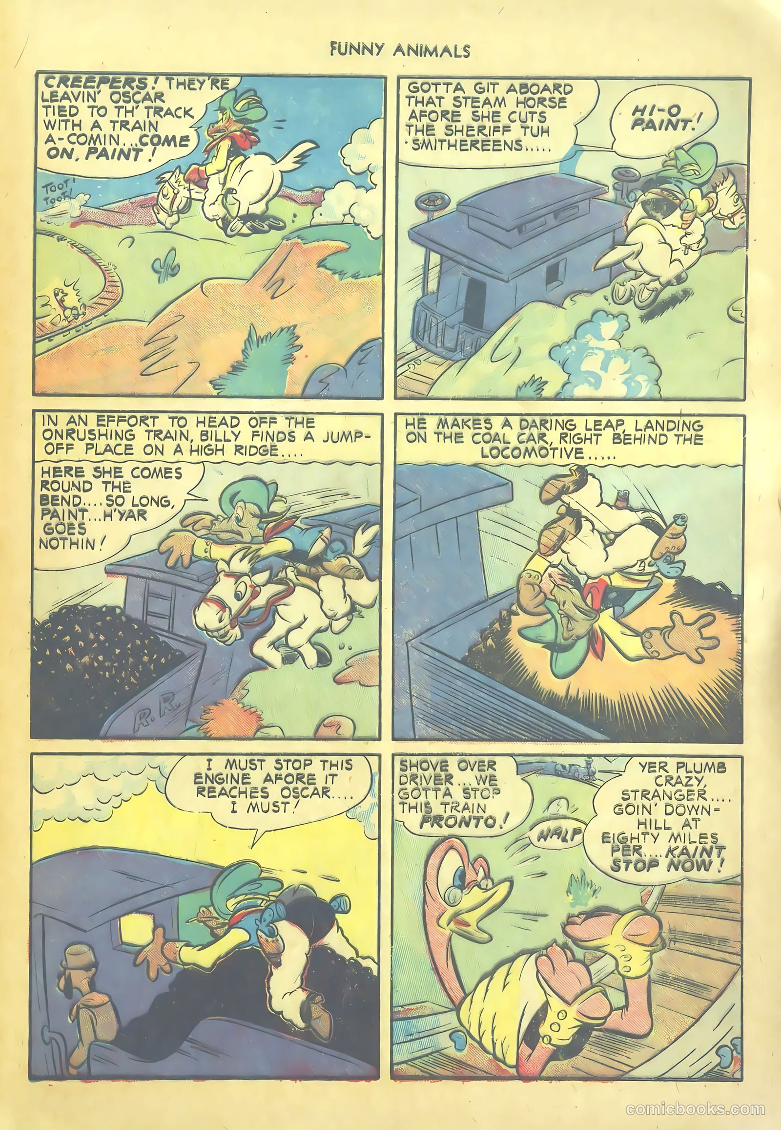 Fawcett's Funny Animals #12 — page 49 of 60