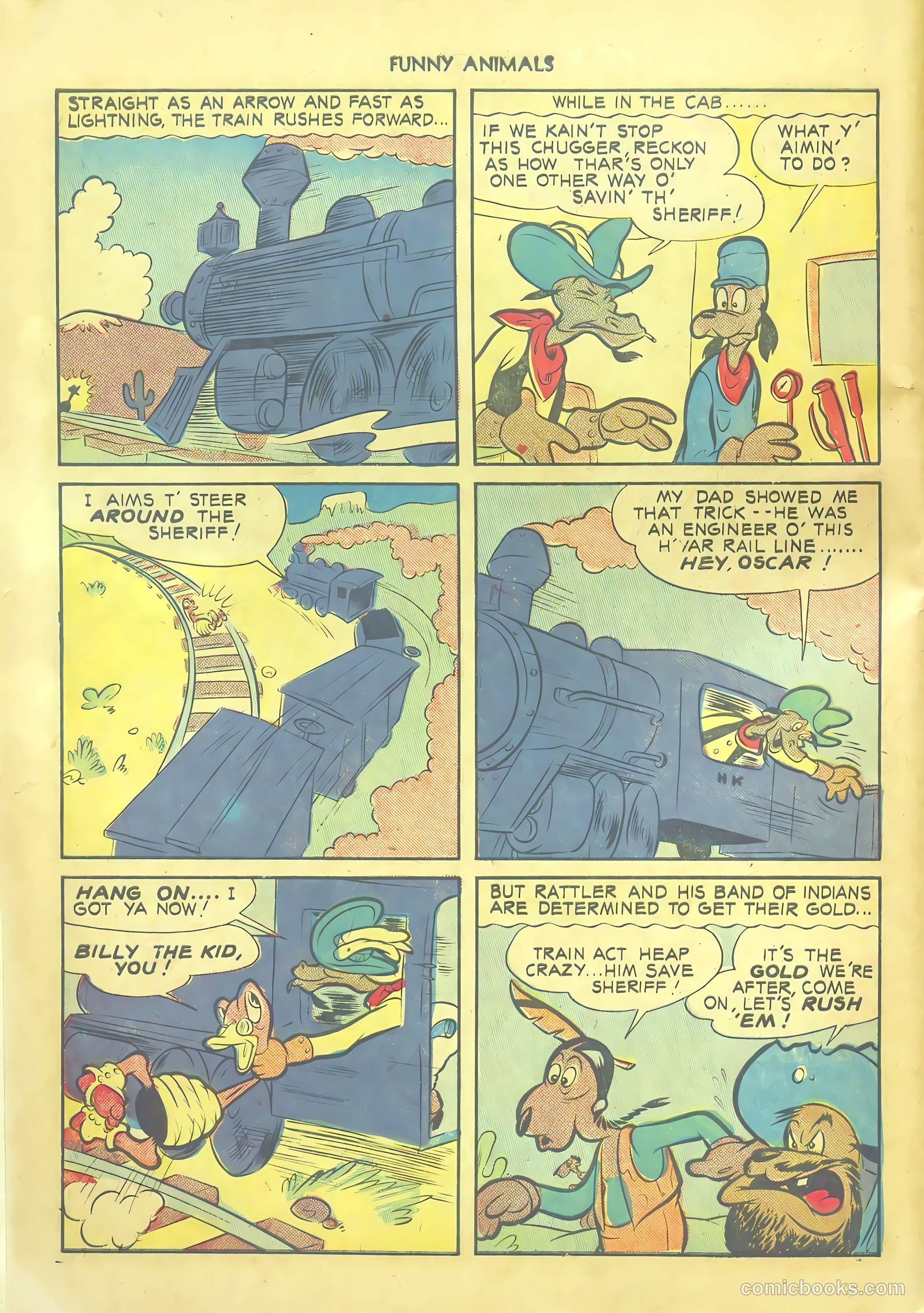 Fawcett's Funny Animals #12 — page 50 of 60