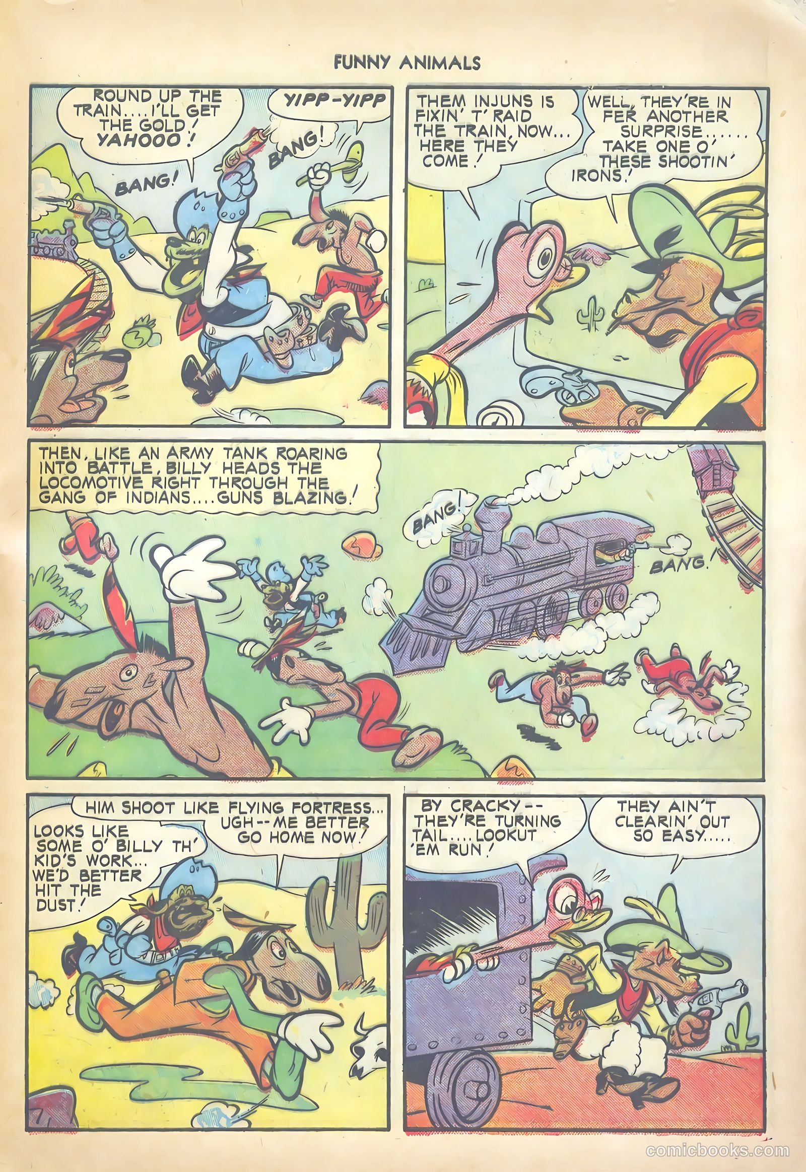 Fawcett's Funny Animals #12 — page 51 of 60