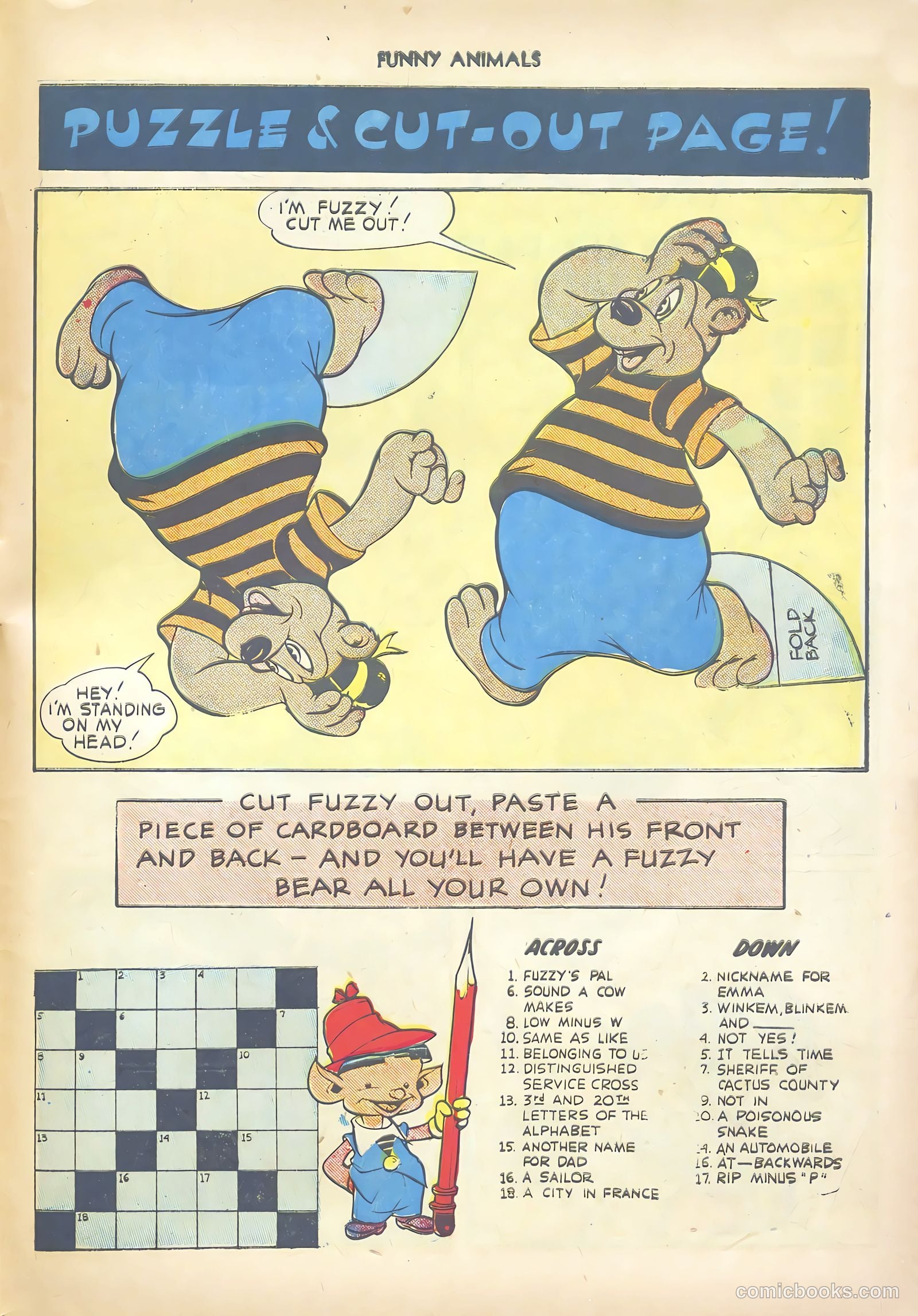 Fawcett's Funny Animals #12 — page 53 of 60