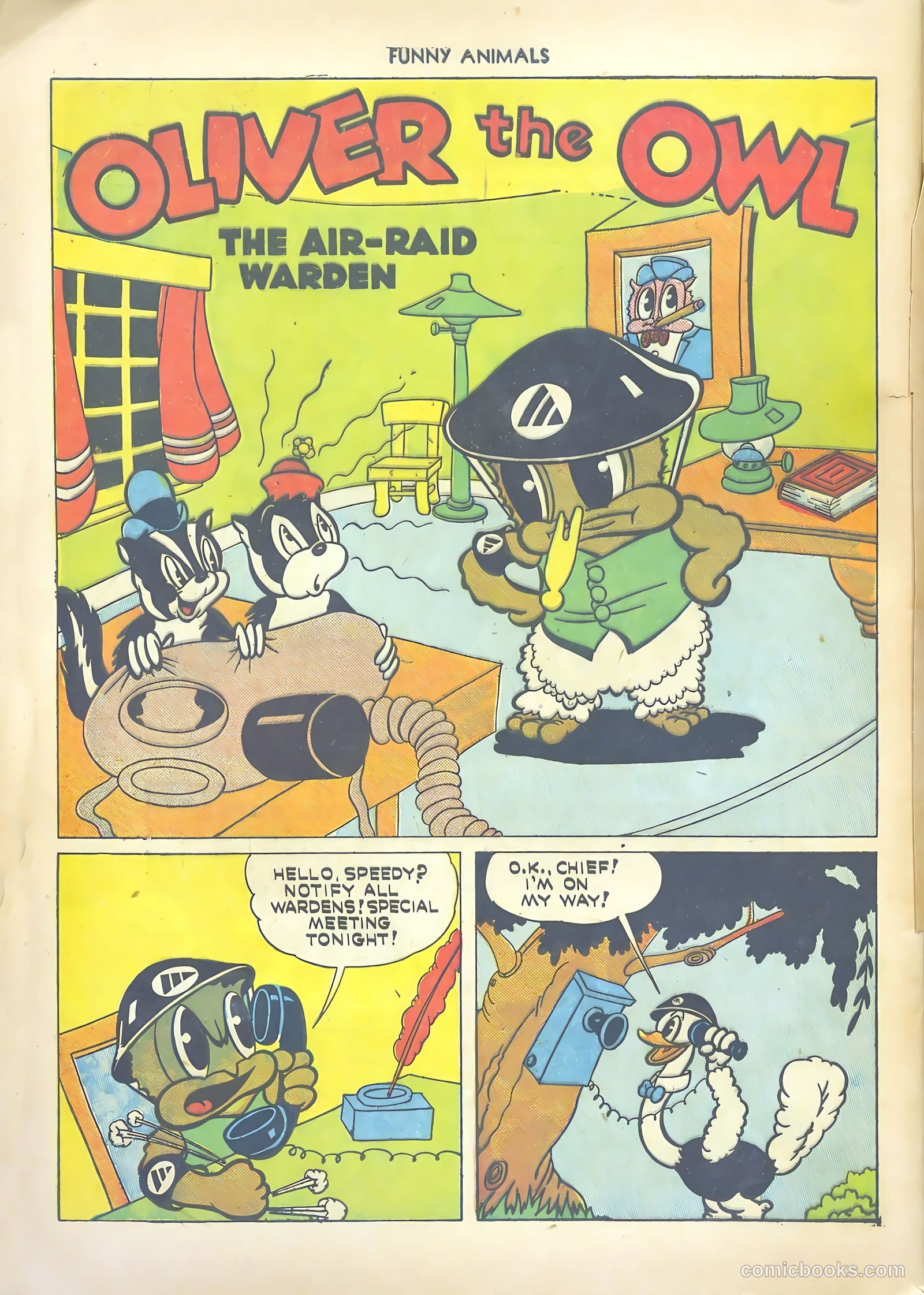 Fawcett's Funny Animals #12 — page 54 of 60