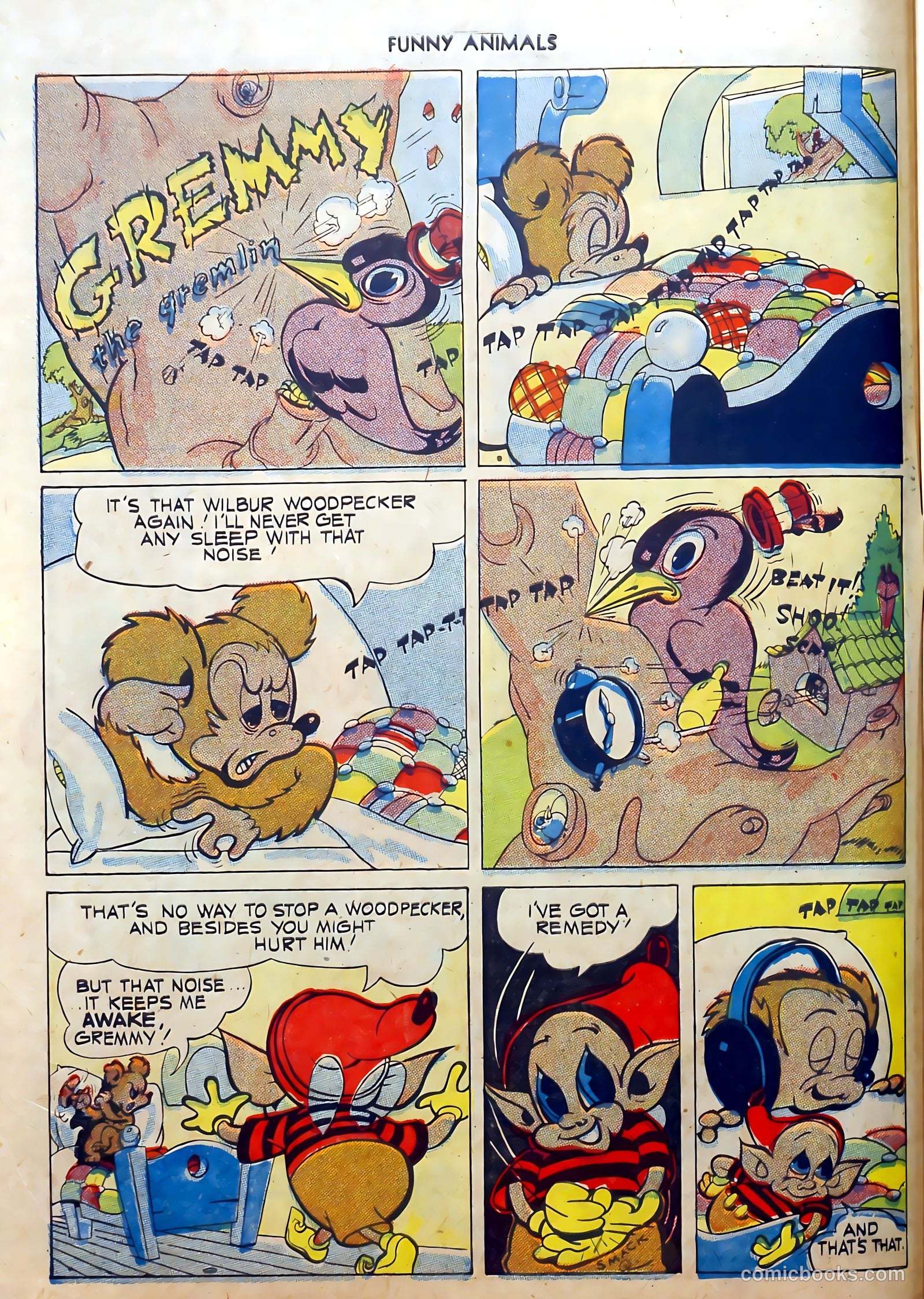 Fawcett's Funny Animals #13 — page 16 of 60