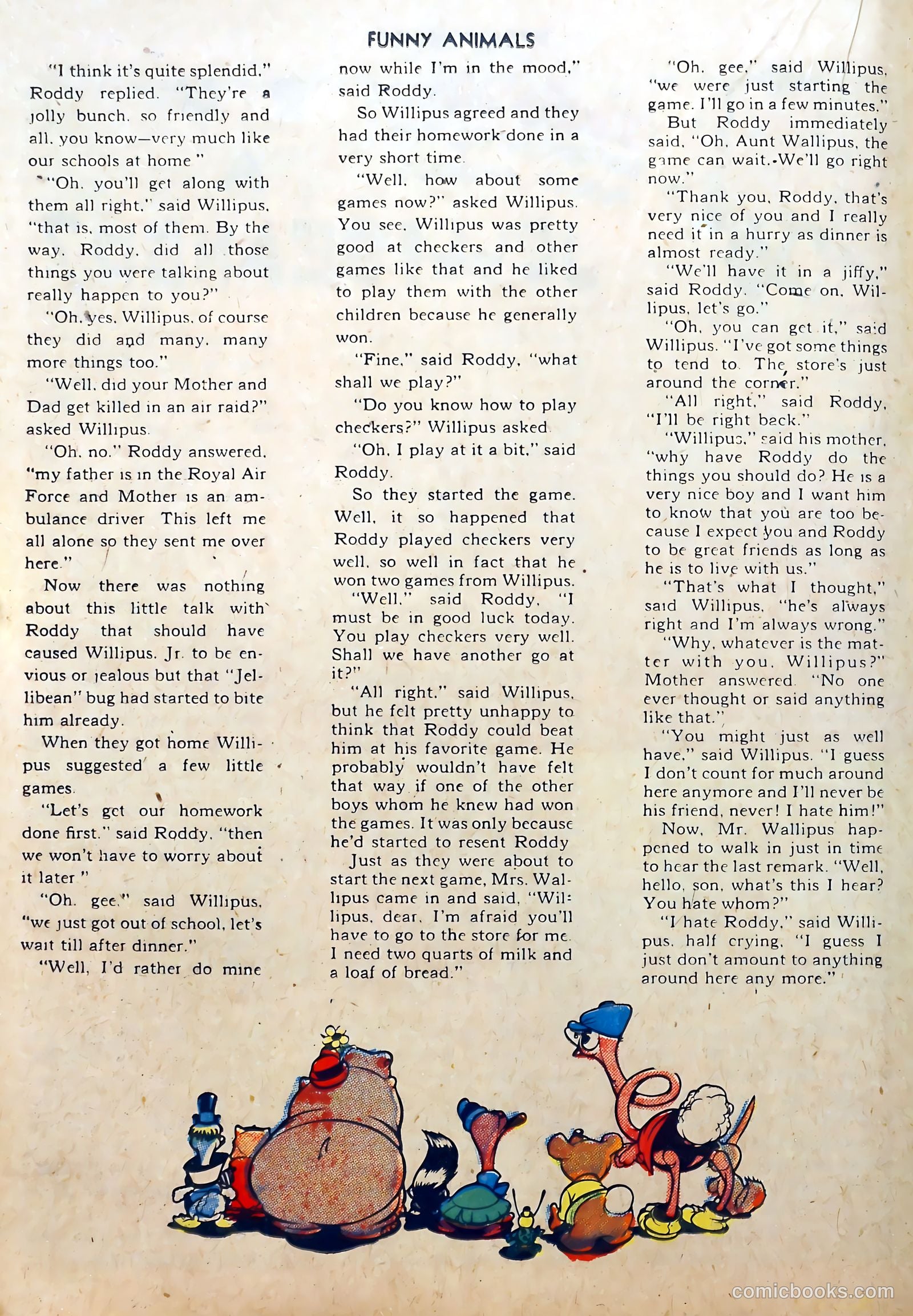 Fawcett's Funny Animals #13 — page 32 of 60