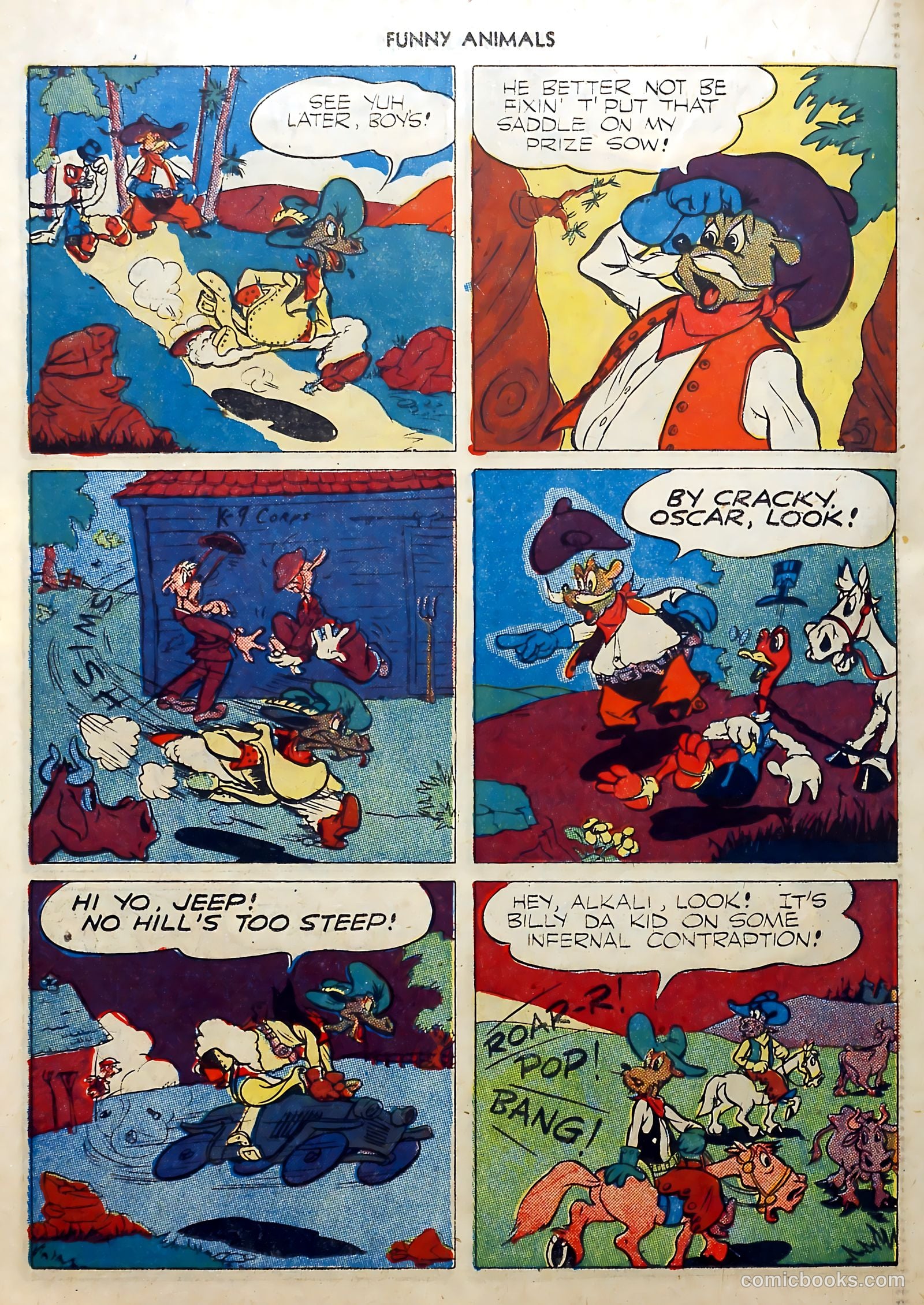 Fawcett's Funny Animals #13 — page 40 of 60