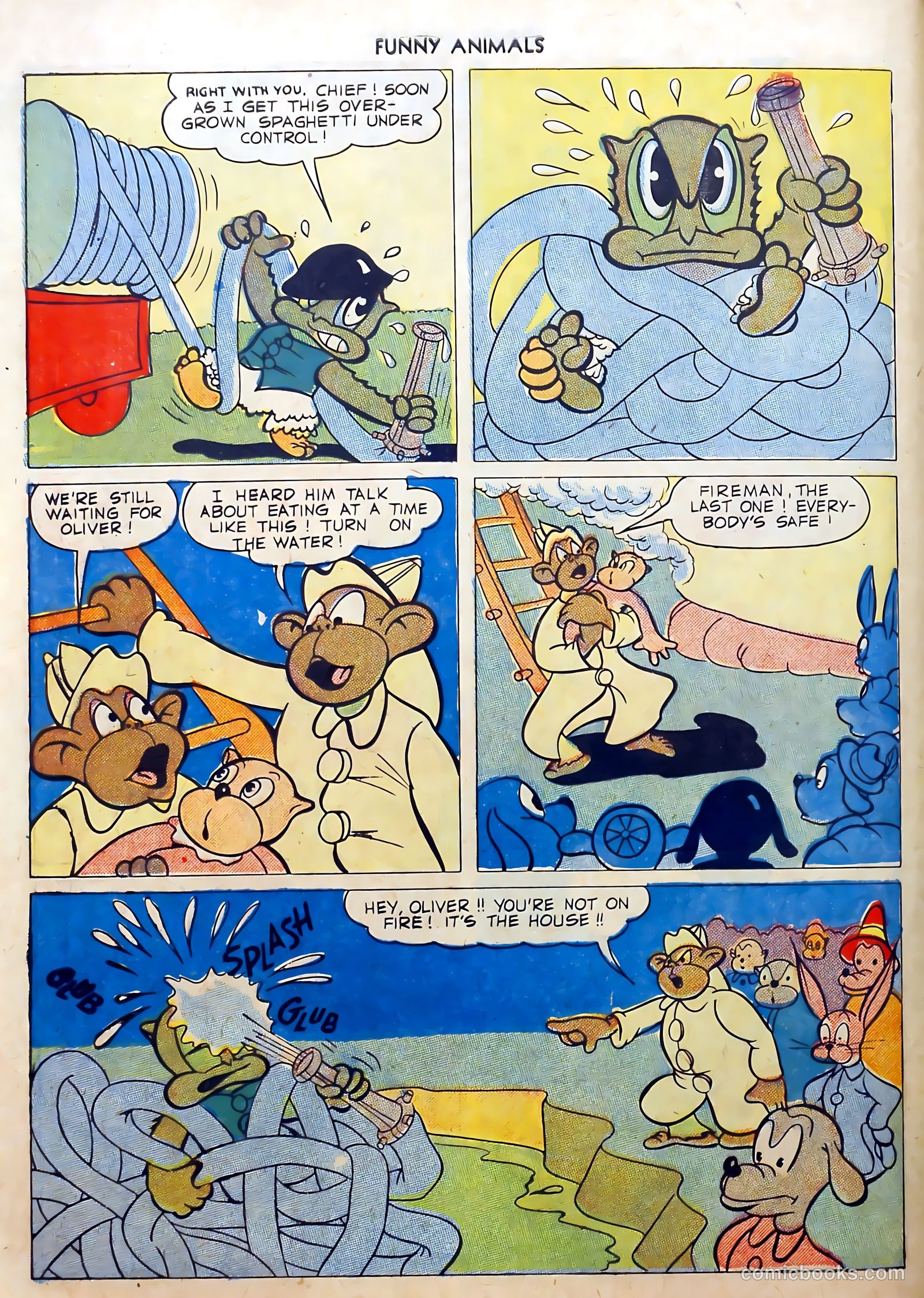 Fawcett's Funny Animals #13 — page 56 of 60