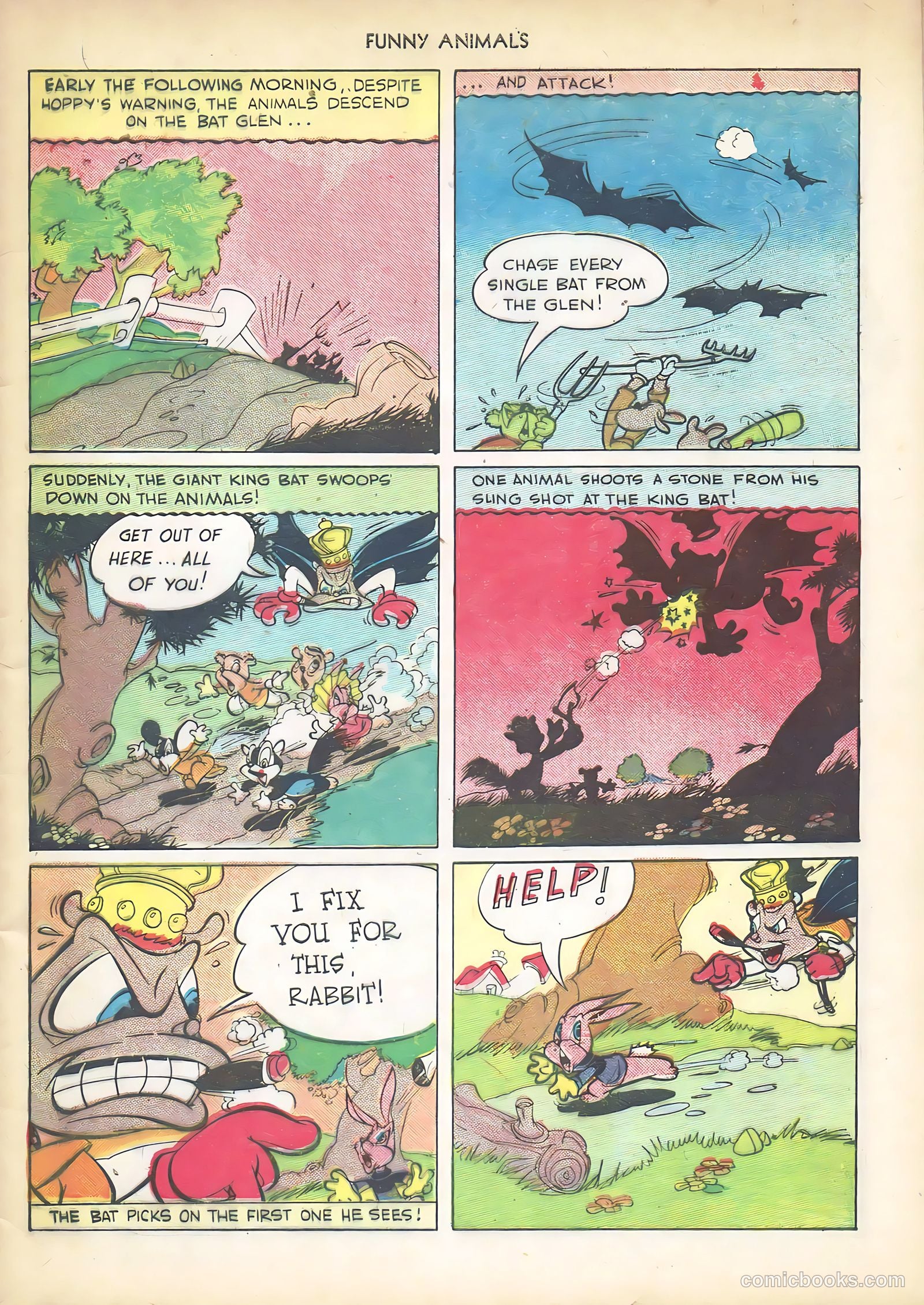 Fawcett's Funny Animals #14 — page 7 of 60
