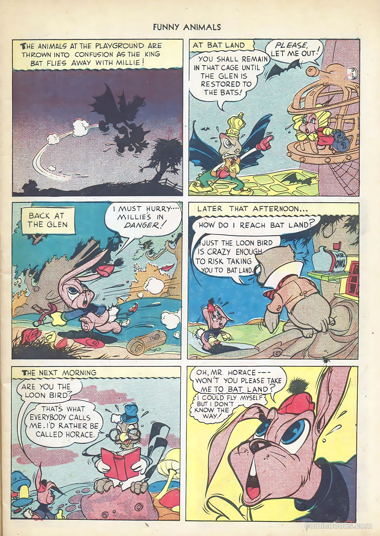 Fawcett's Funny Animals #14 — page 11 of 60