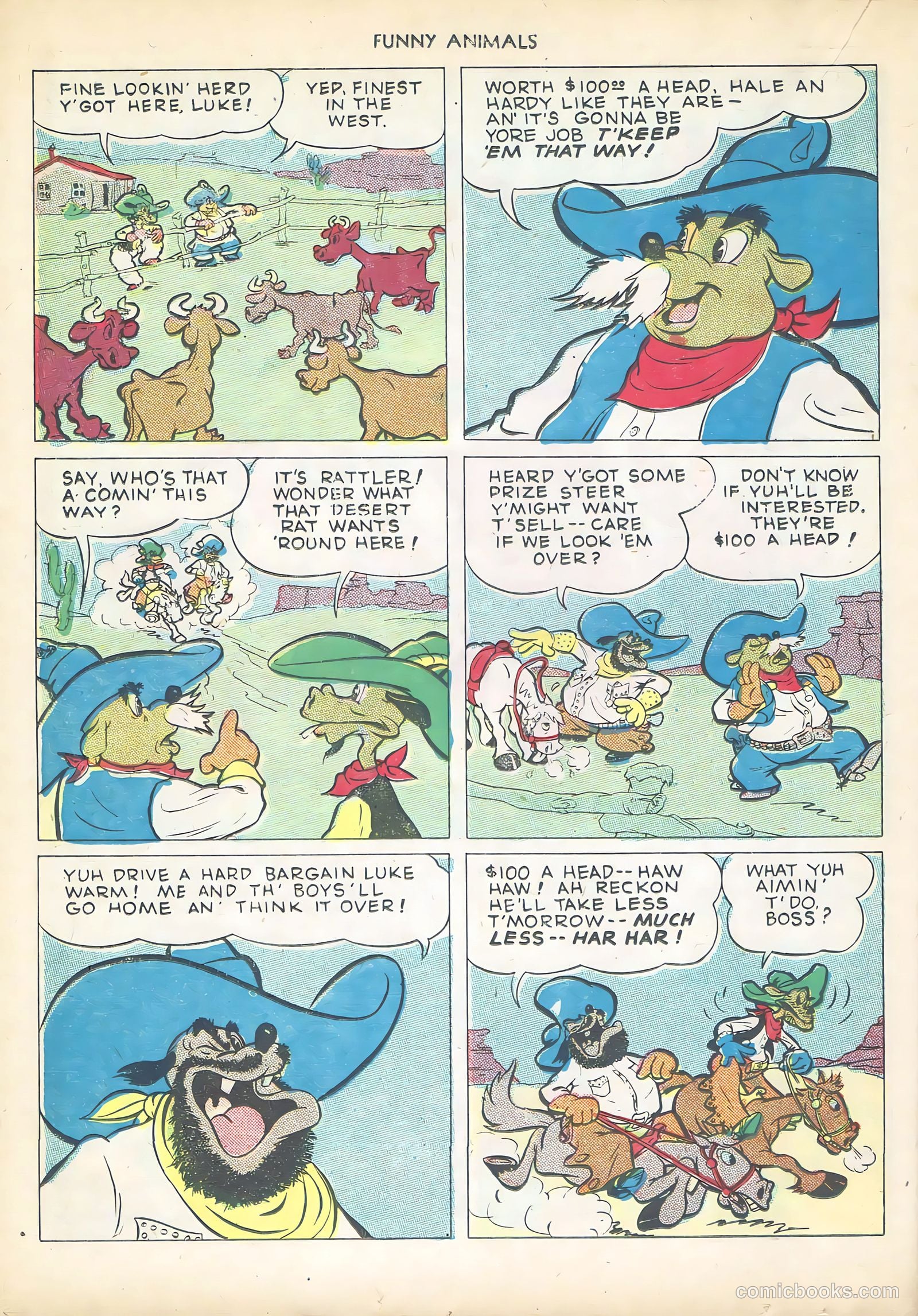 Fawcett's Funny Animals #14 — page 32 of 60