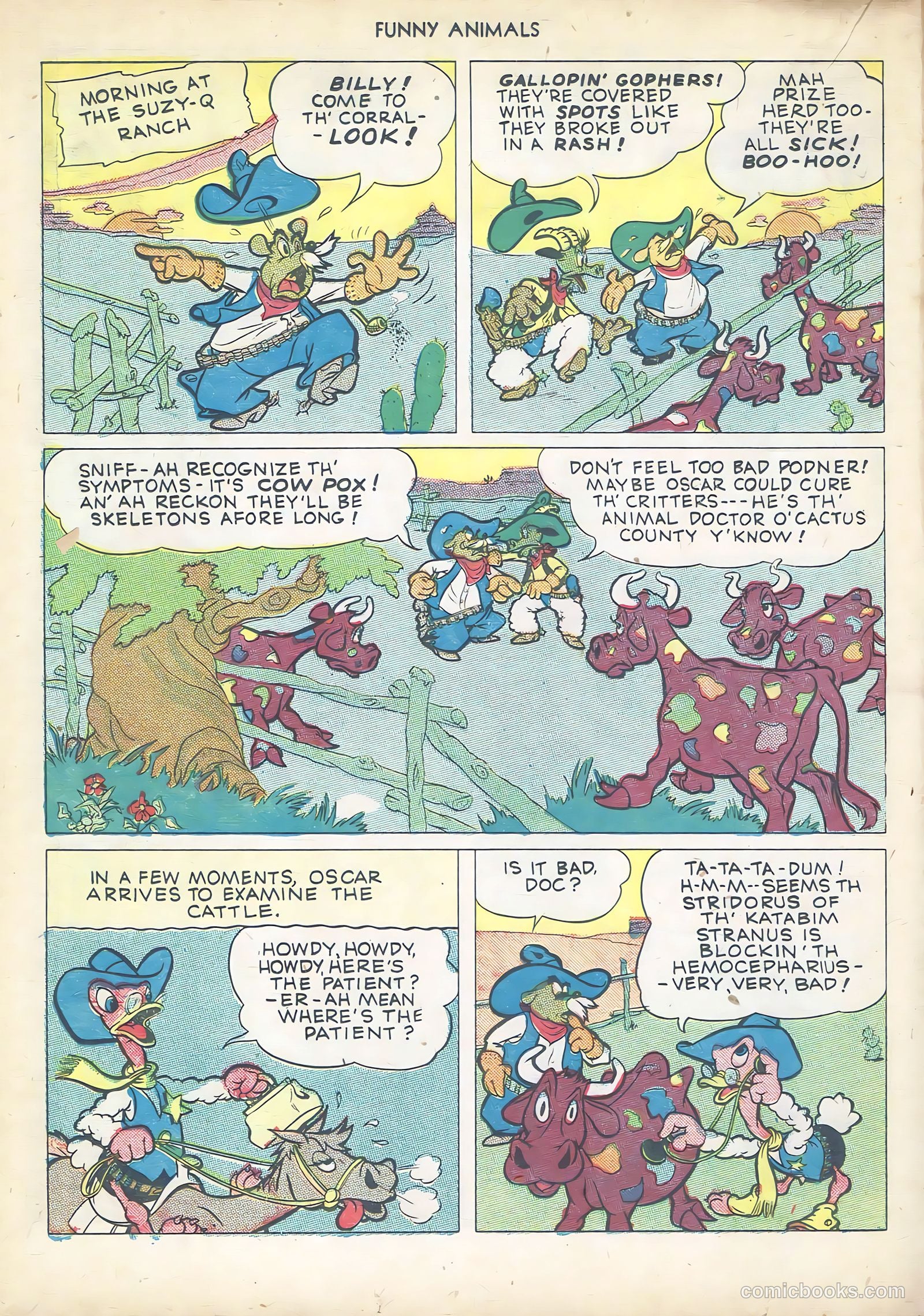 Fawcett's Funny Animals #14 — page 34 of 60
