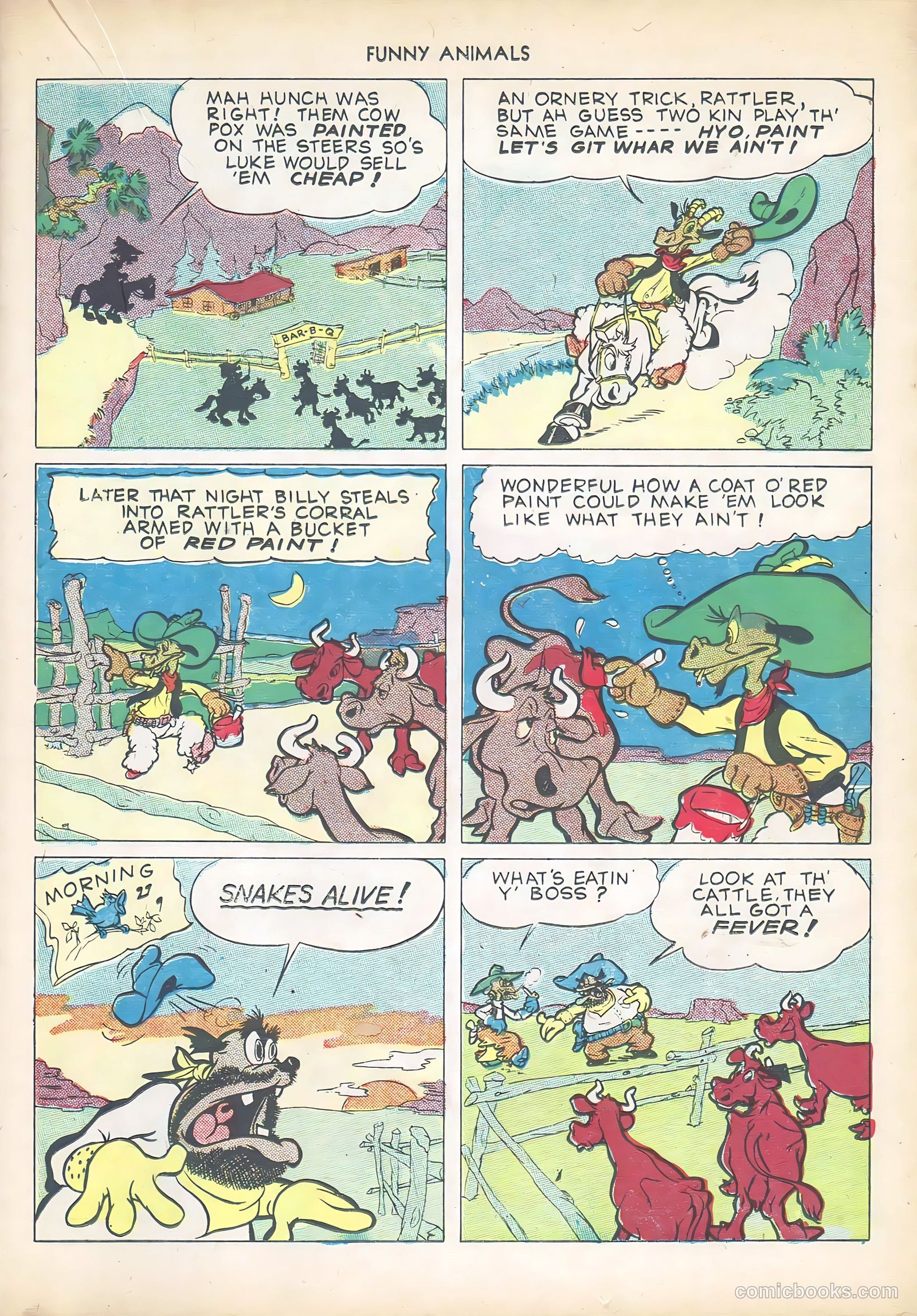 Fawcett's Funny Animals #14 — page 37 of 60