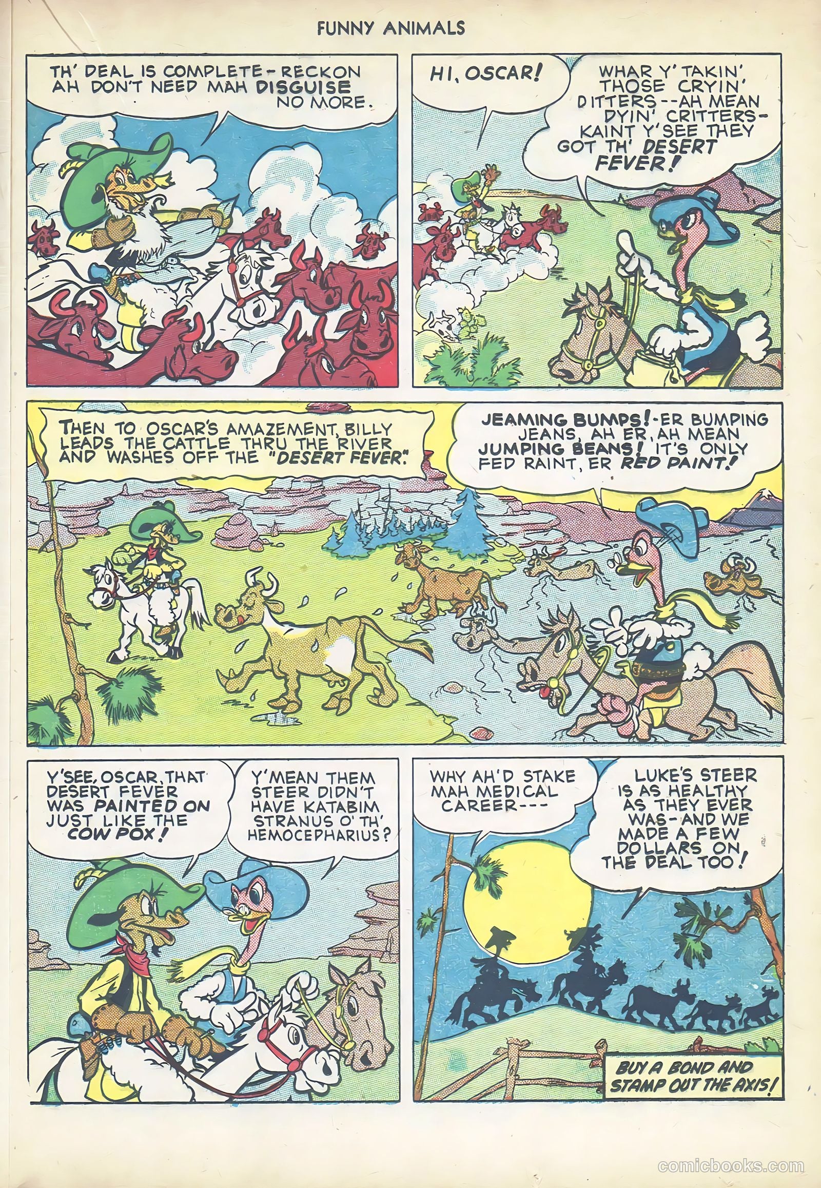 Fawcett's Funny Animals #14 — page 39 of 60