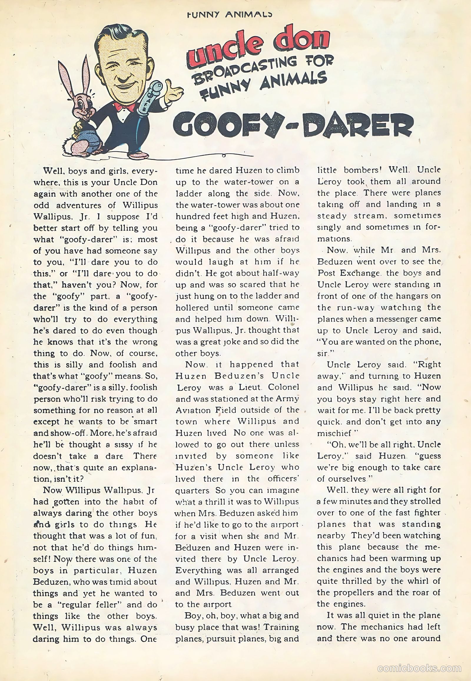 Fawcett's Funny Animals #14 — page 40 of 60