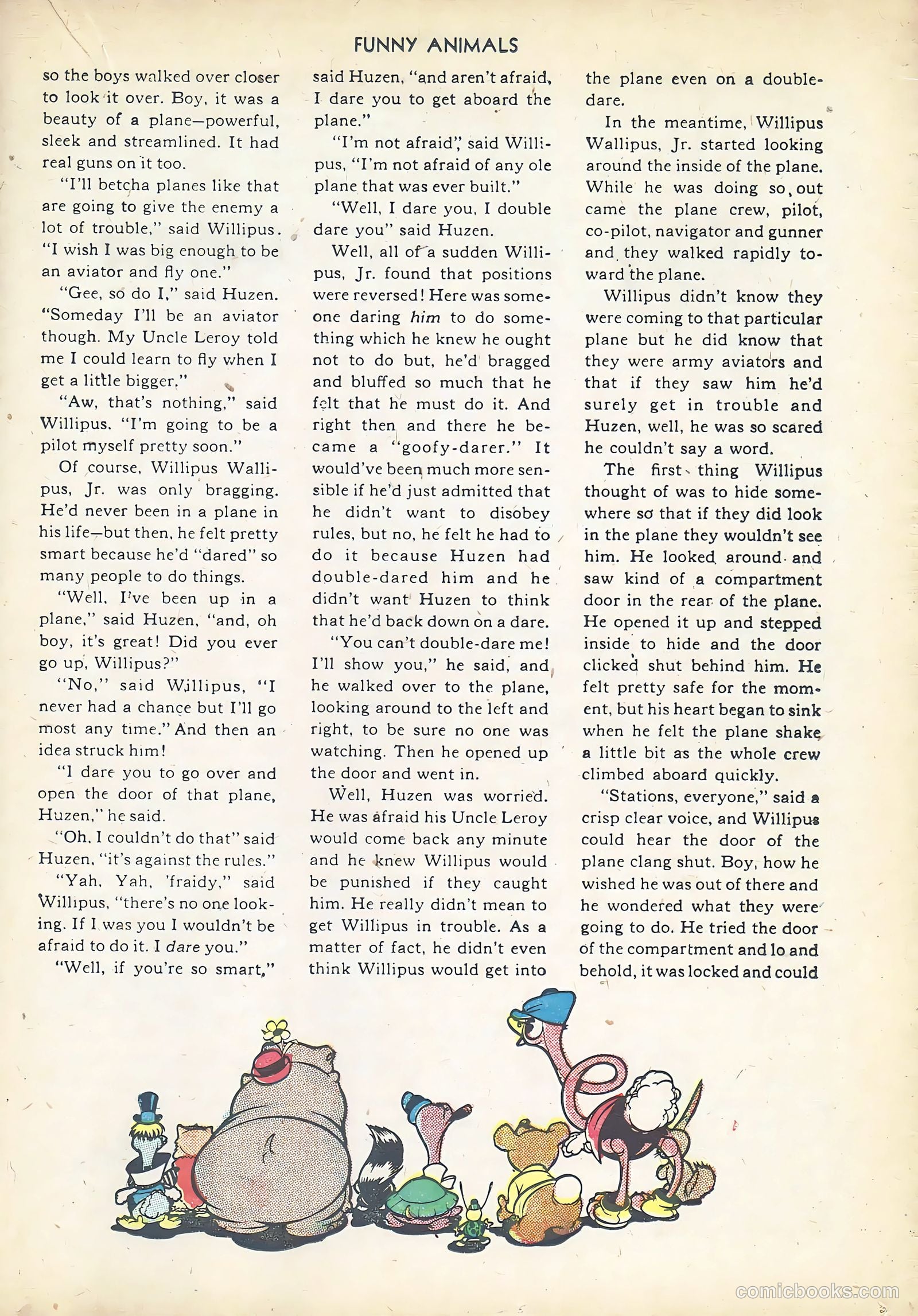 Fawcett's Funny Animals #14 — page 41 of 60