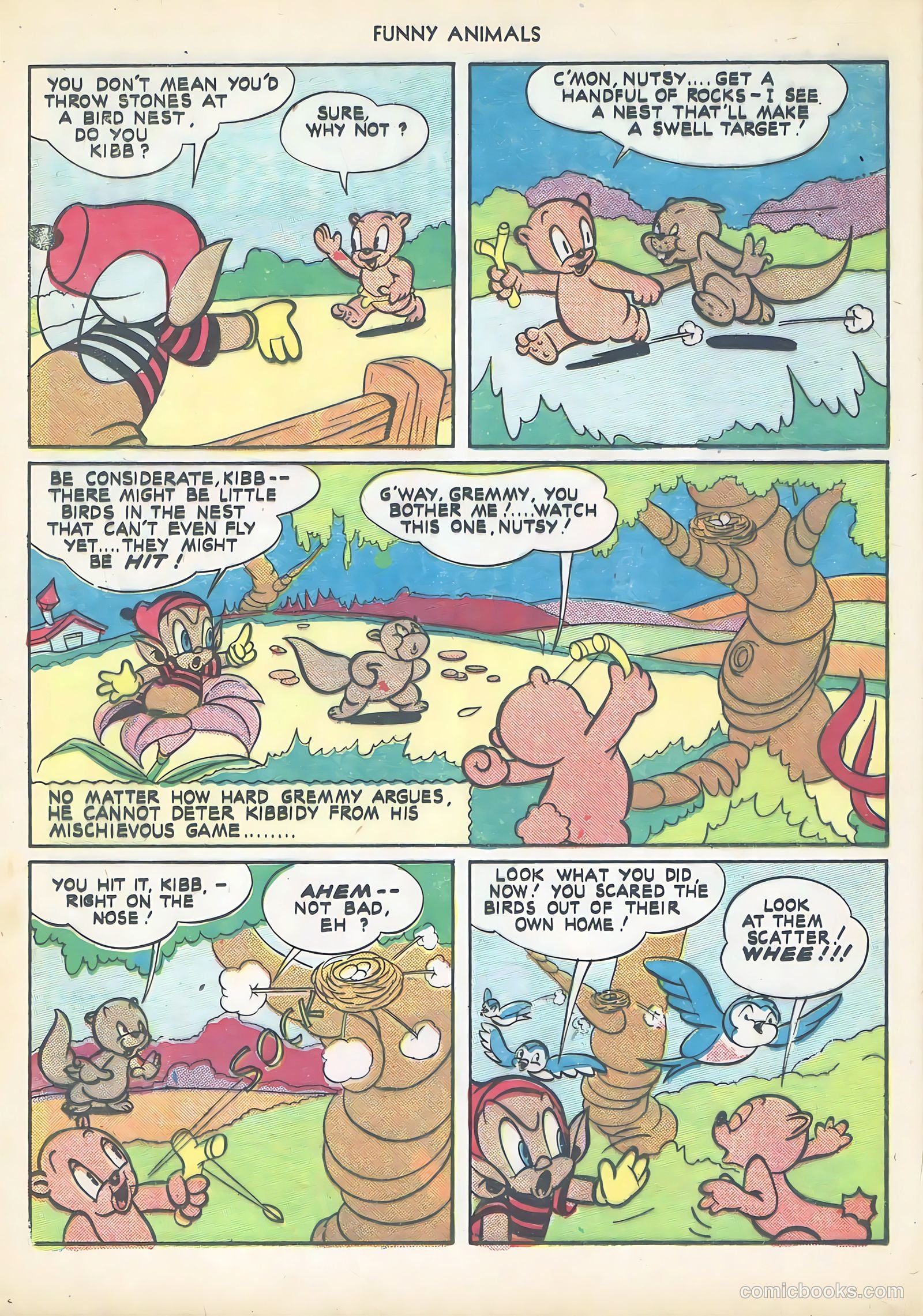 Fawcett's Funny Animals #14 — page 44 of 60