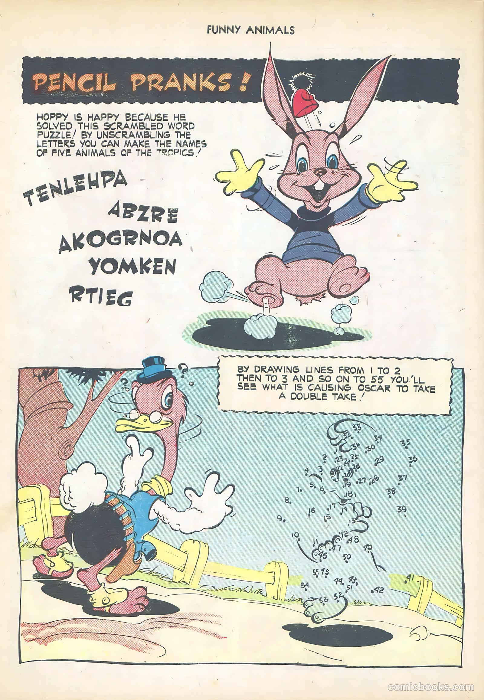 Fawcett's Funny Animals #14 — page 50 of 60