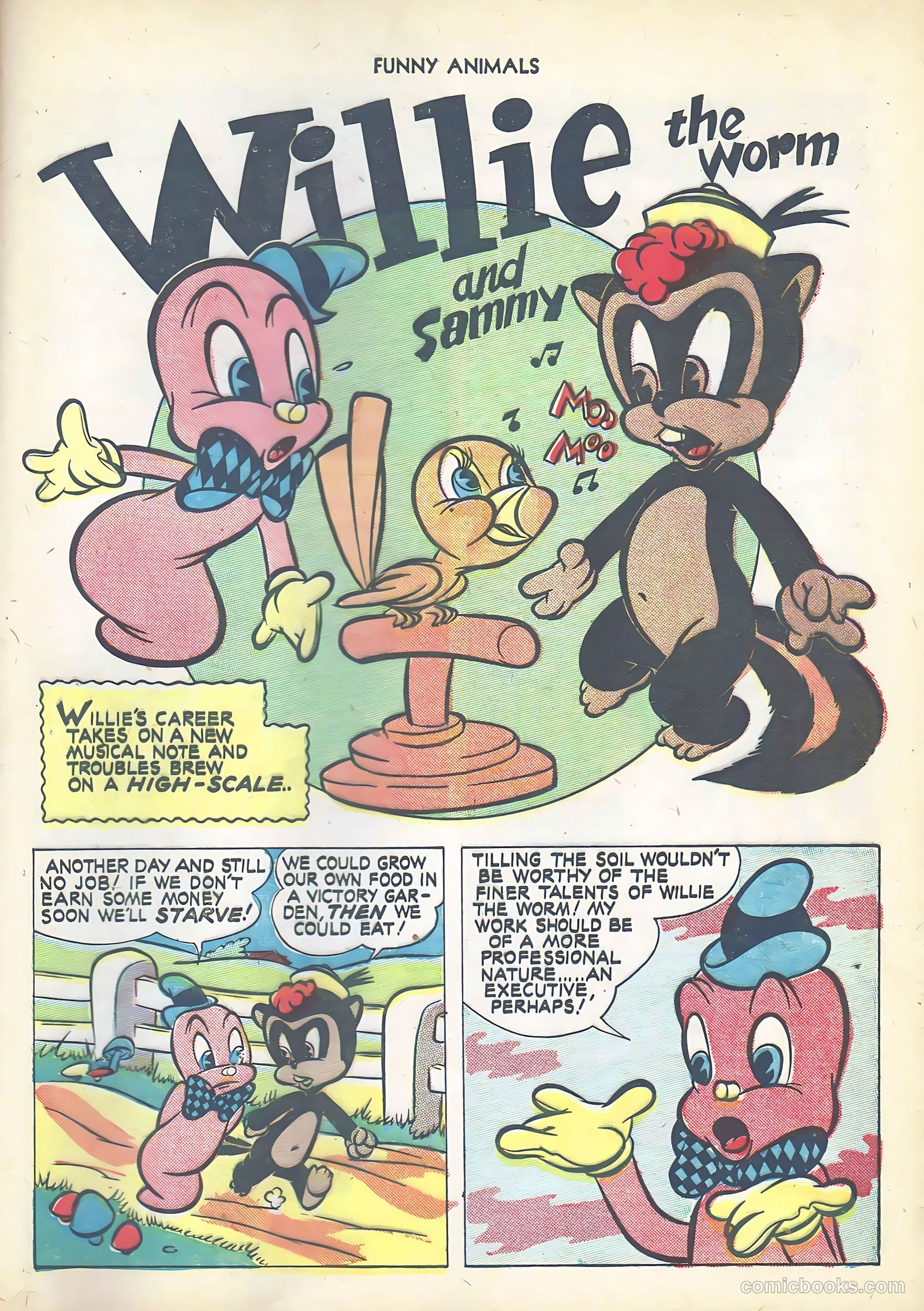 Fawcett's Funny Animals #14 — page 51 of 60