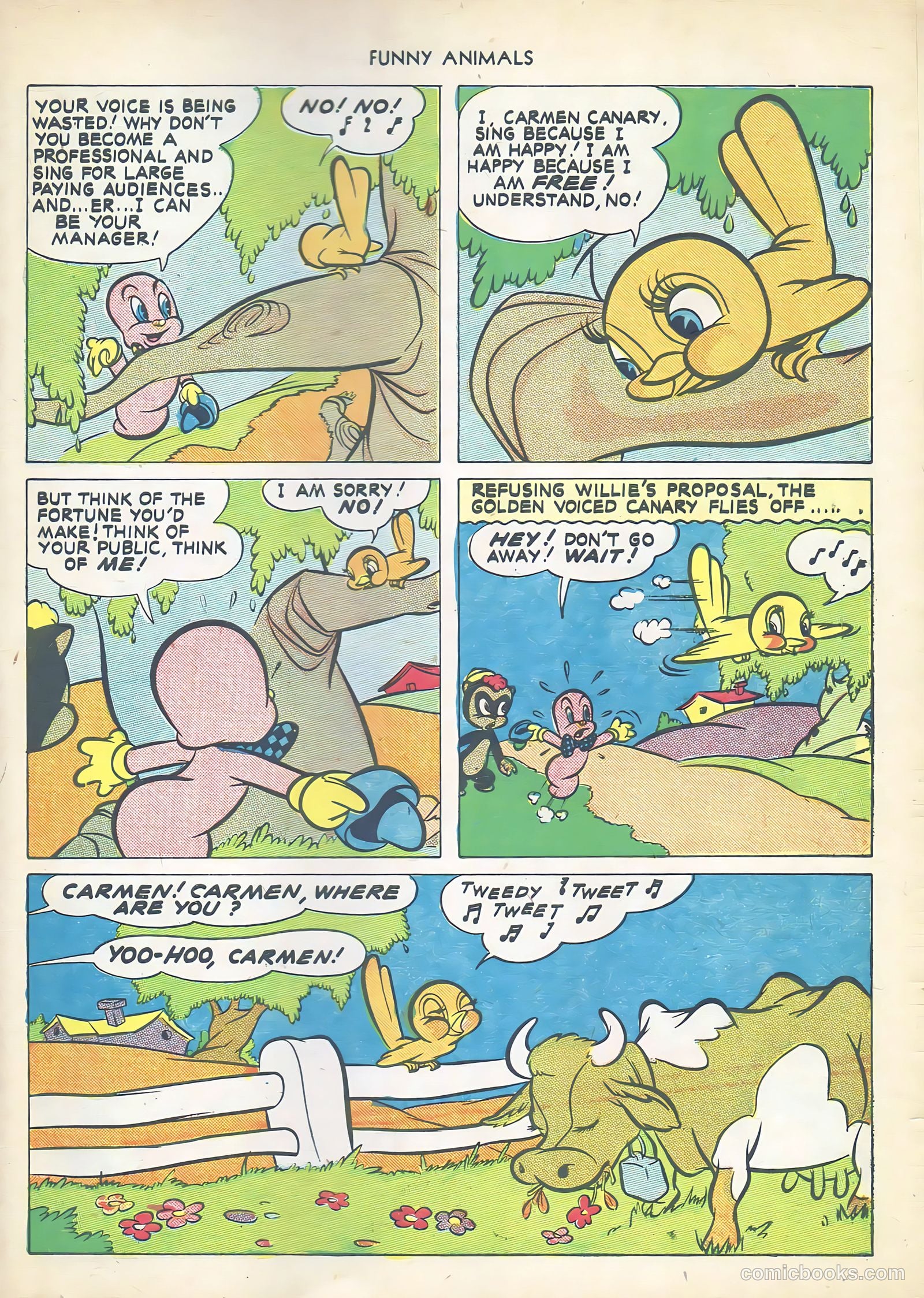 Fawcett's Funny Animals #14 — page 53 of 60
