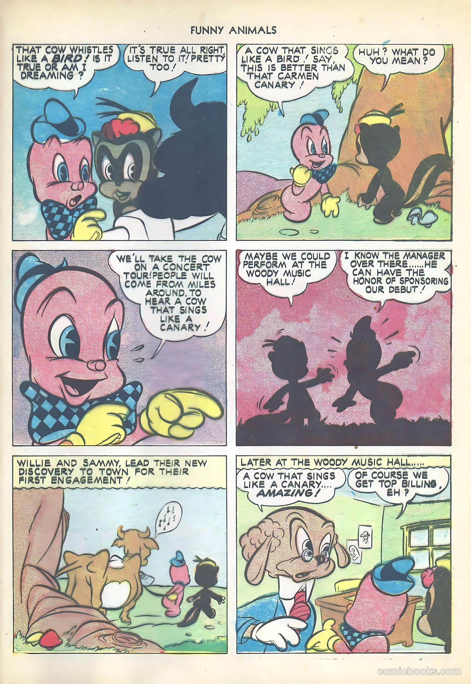 Fawcett's Funny Animals #14 — page 55 of 60