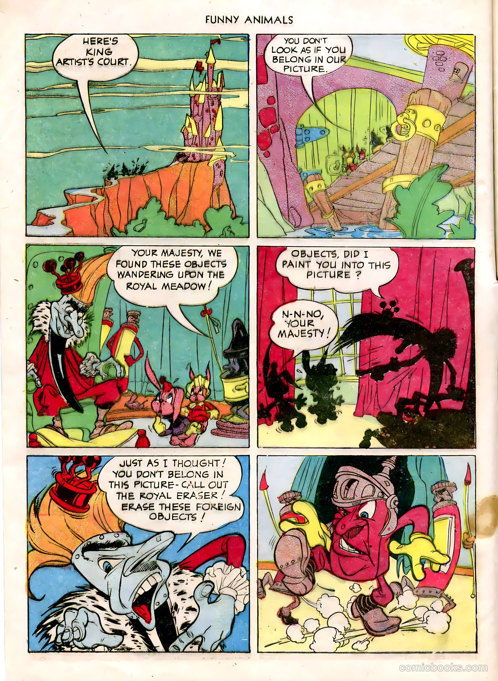 Fawcett's Funny Animals #15 — page 6 of 52