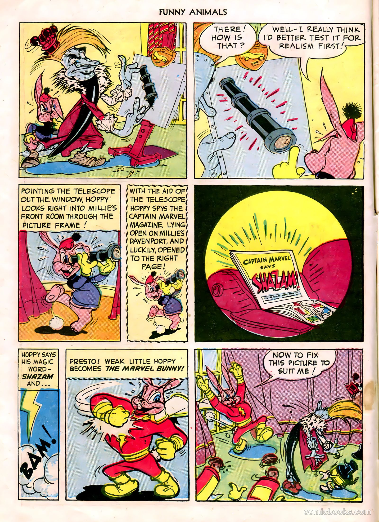 Fawcett's Funny Animals #15 — page 8 of 52