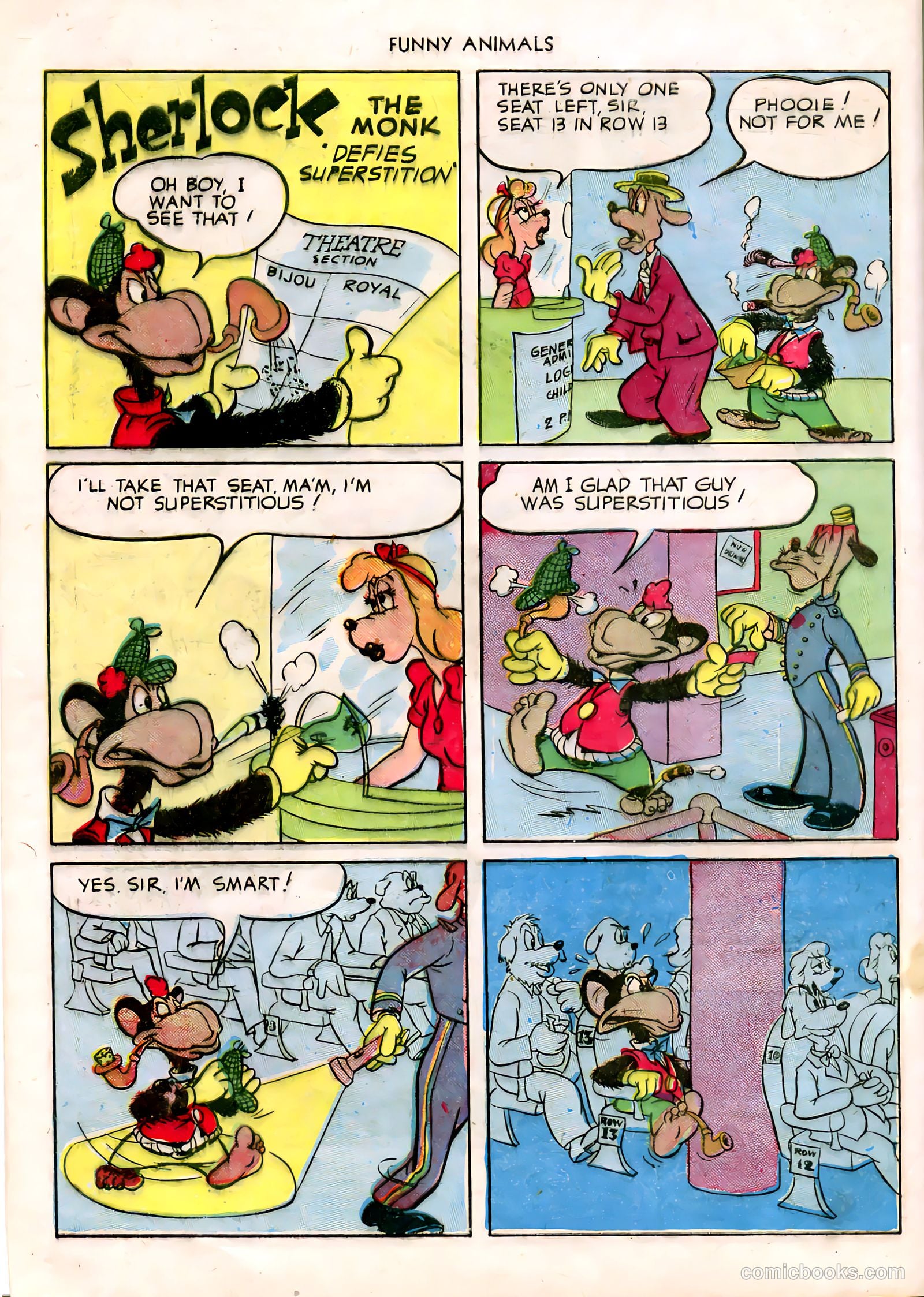 Fawcett's Funny Animals #15 — page 12 of 52