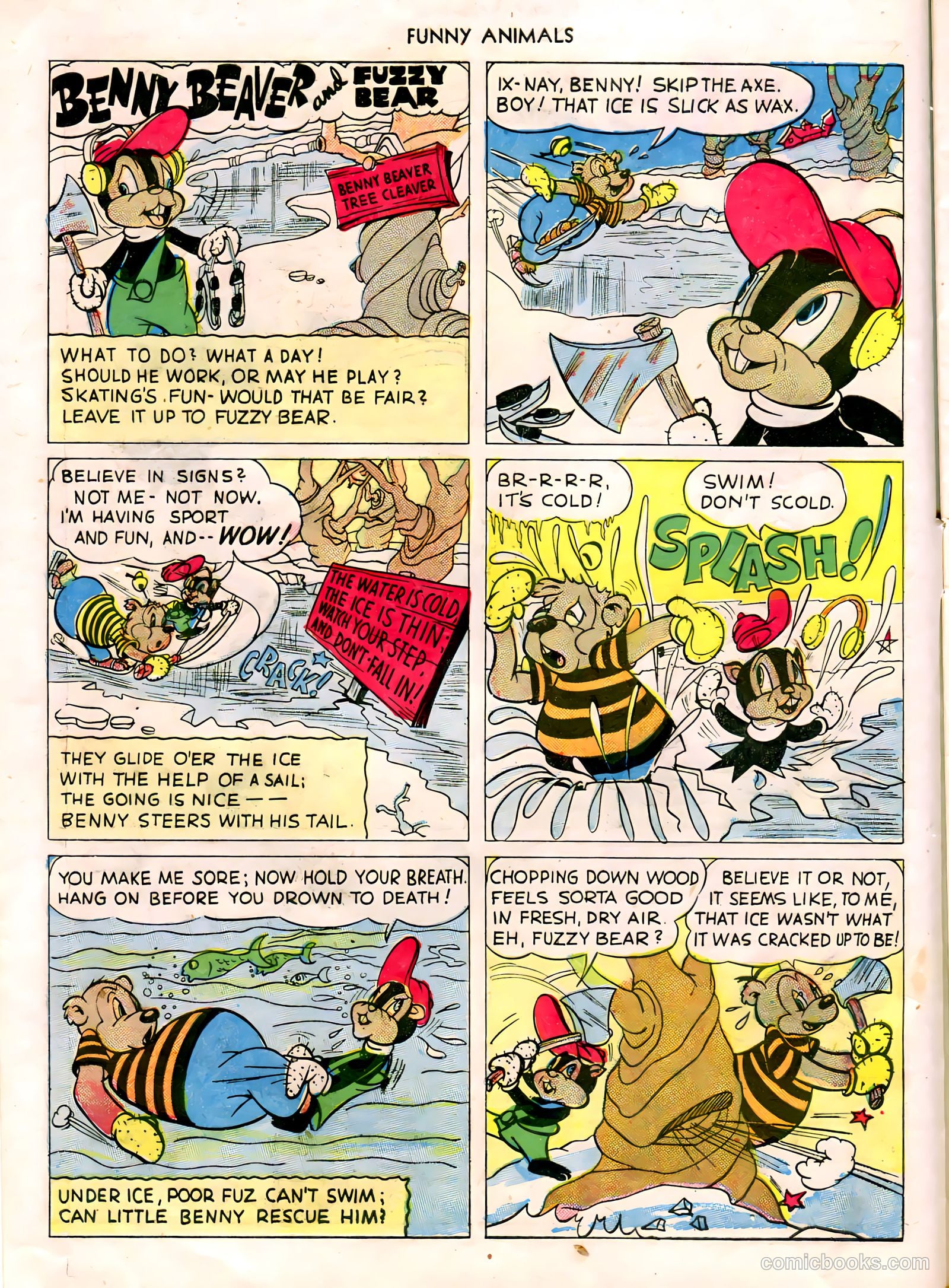 Fawcett's Funny Animals #15 — page 14 of 52