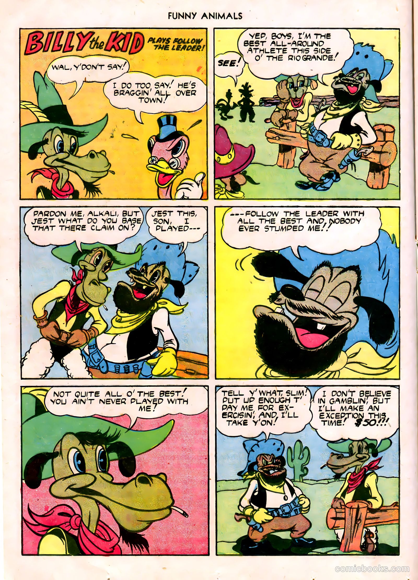 Fawcett's Funny Animals #15 — page 22 of 52