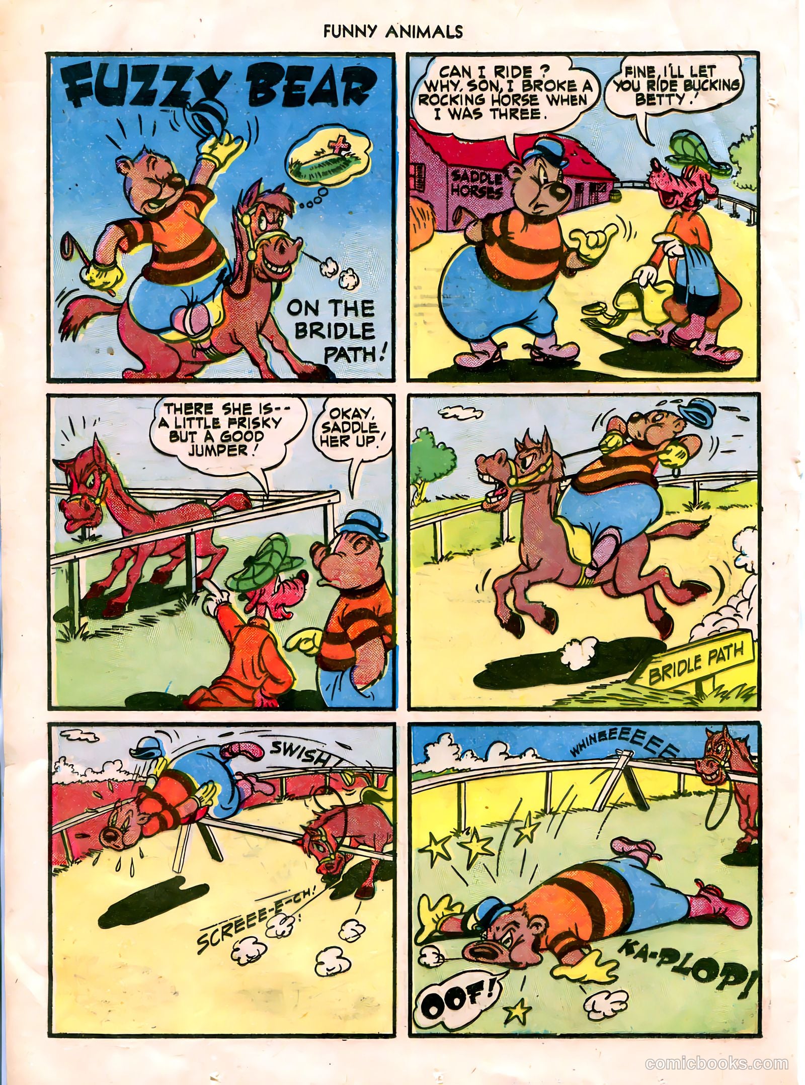 Fawcett's Funny Animals #15 — page 28 of 52
