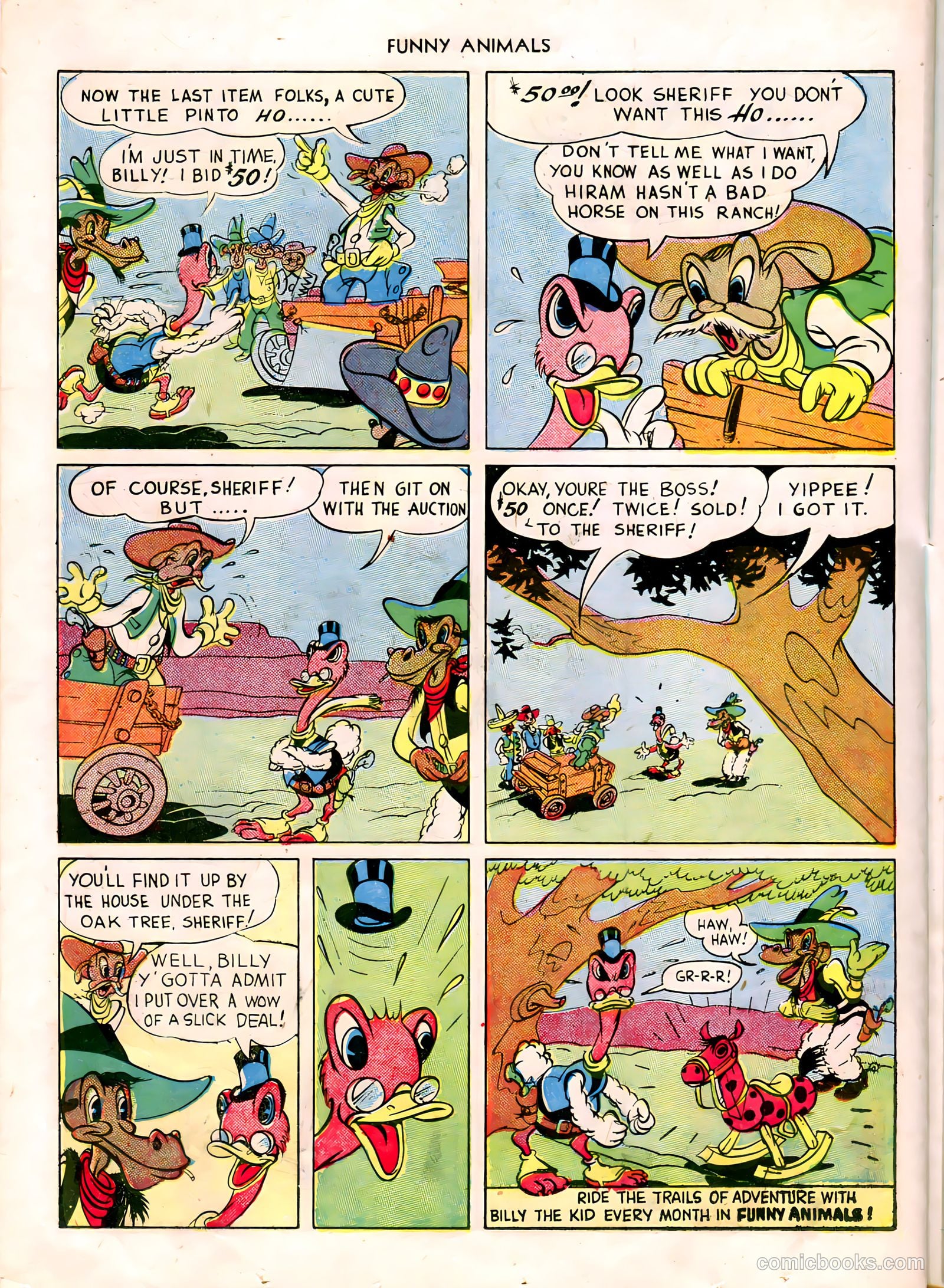 Fawcett's Funny Animals #15 — page 32 of 52