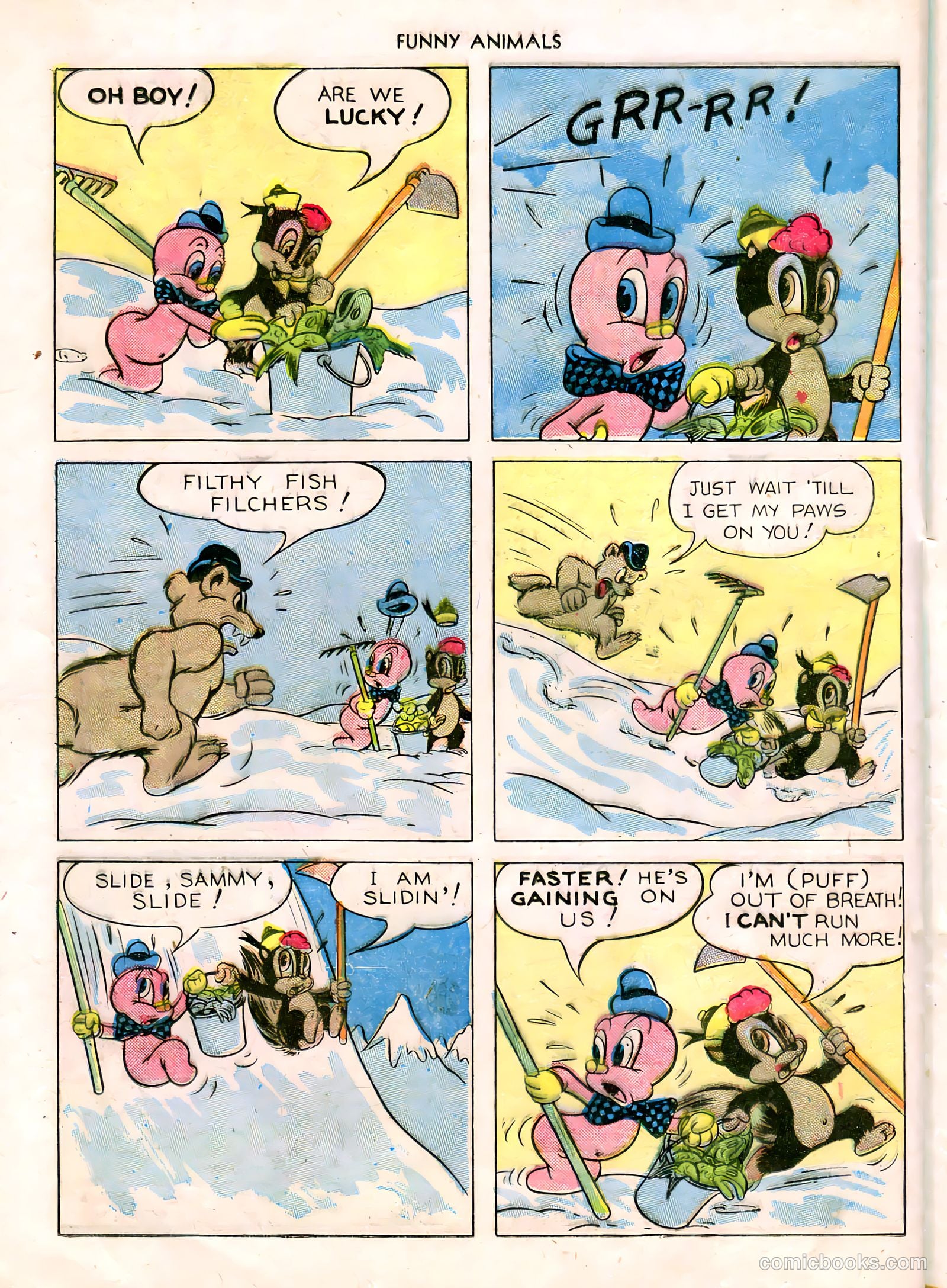 Fawcett's Funny Animals #15 — page 36 of 52