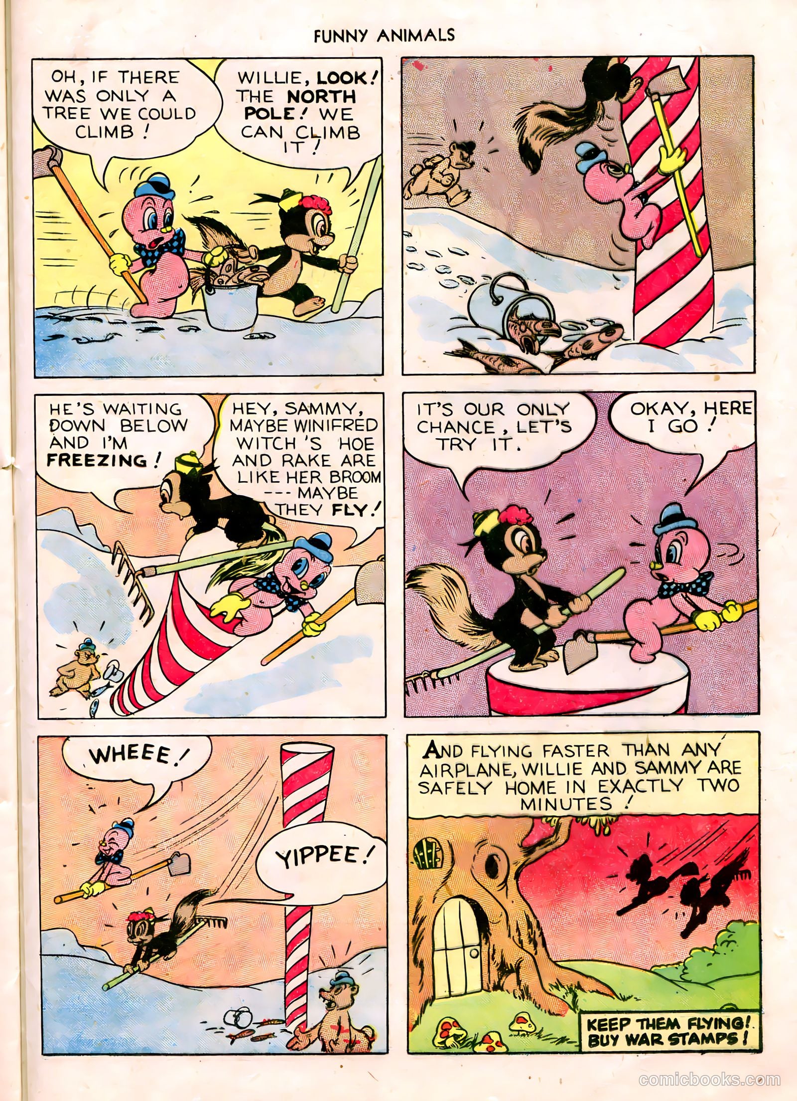 Fawcett's Funny Animals #15 — page 37 of 52