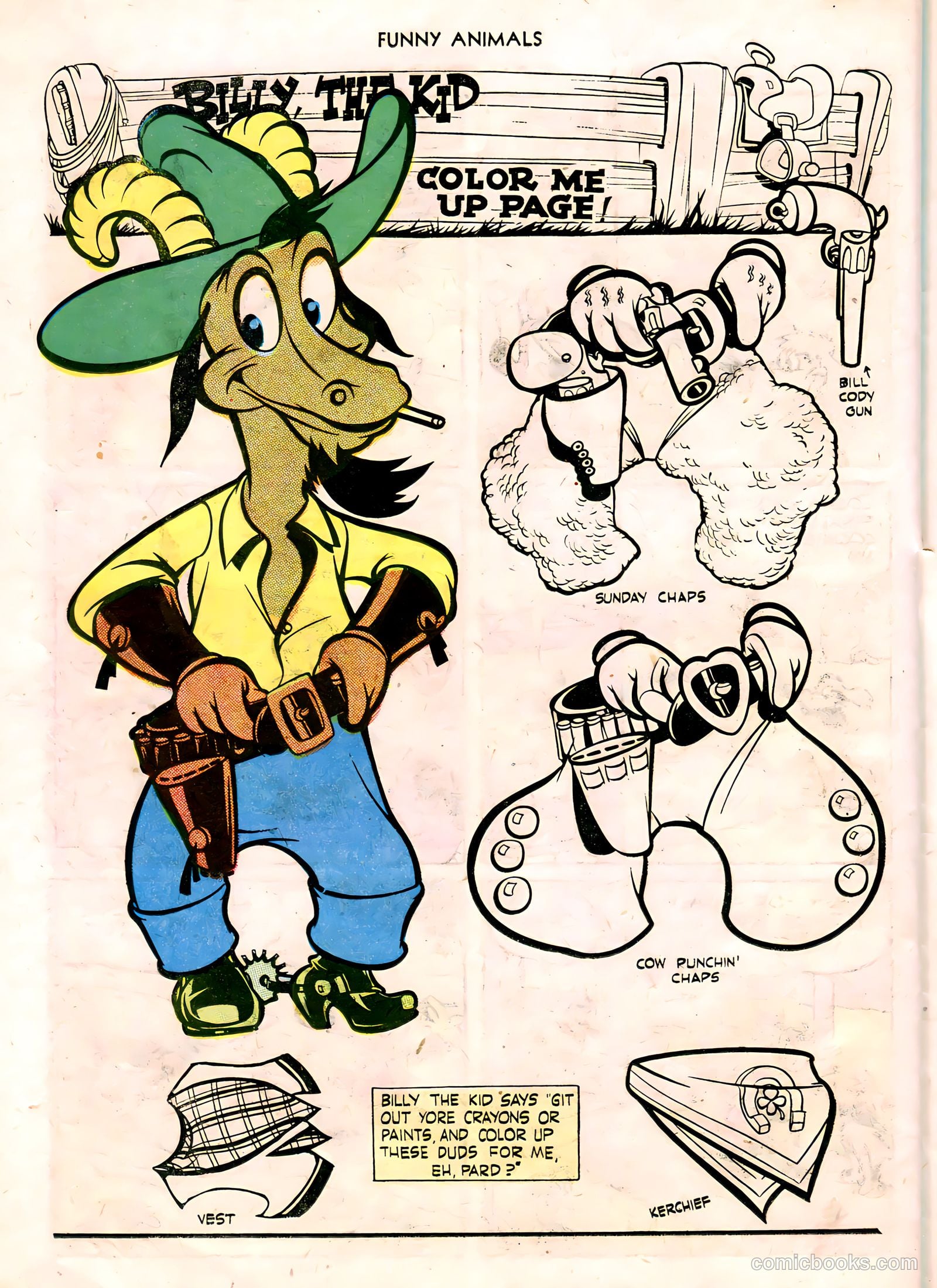 Fawcett's Funny Animals #15 — page 38 of 52