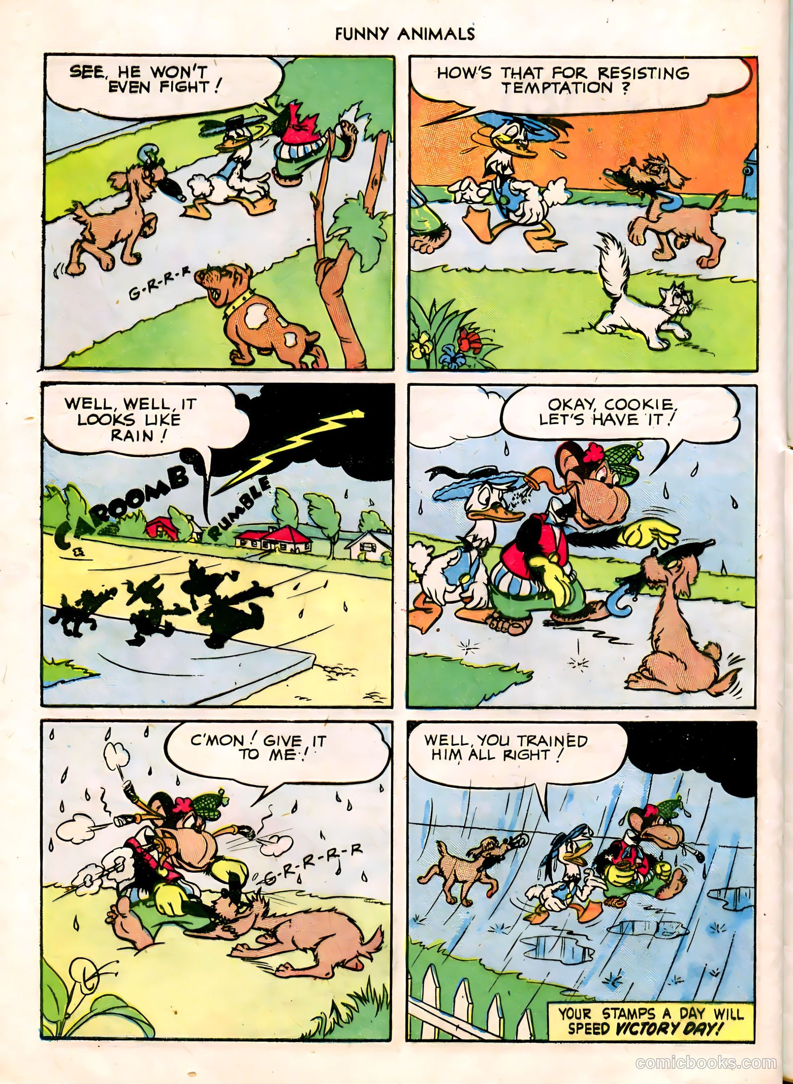 Fawcett's Funny Animals #15 — page 40 of 52