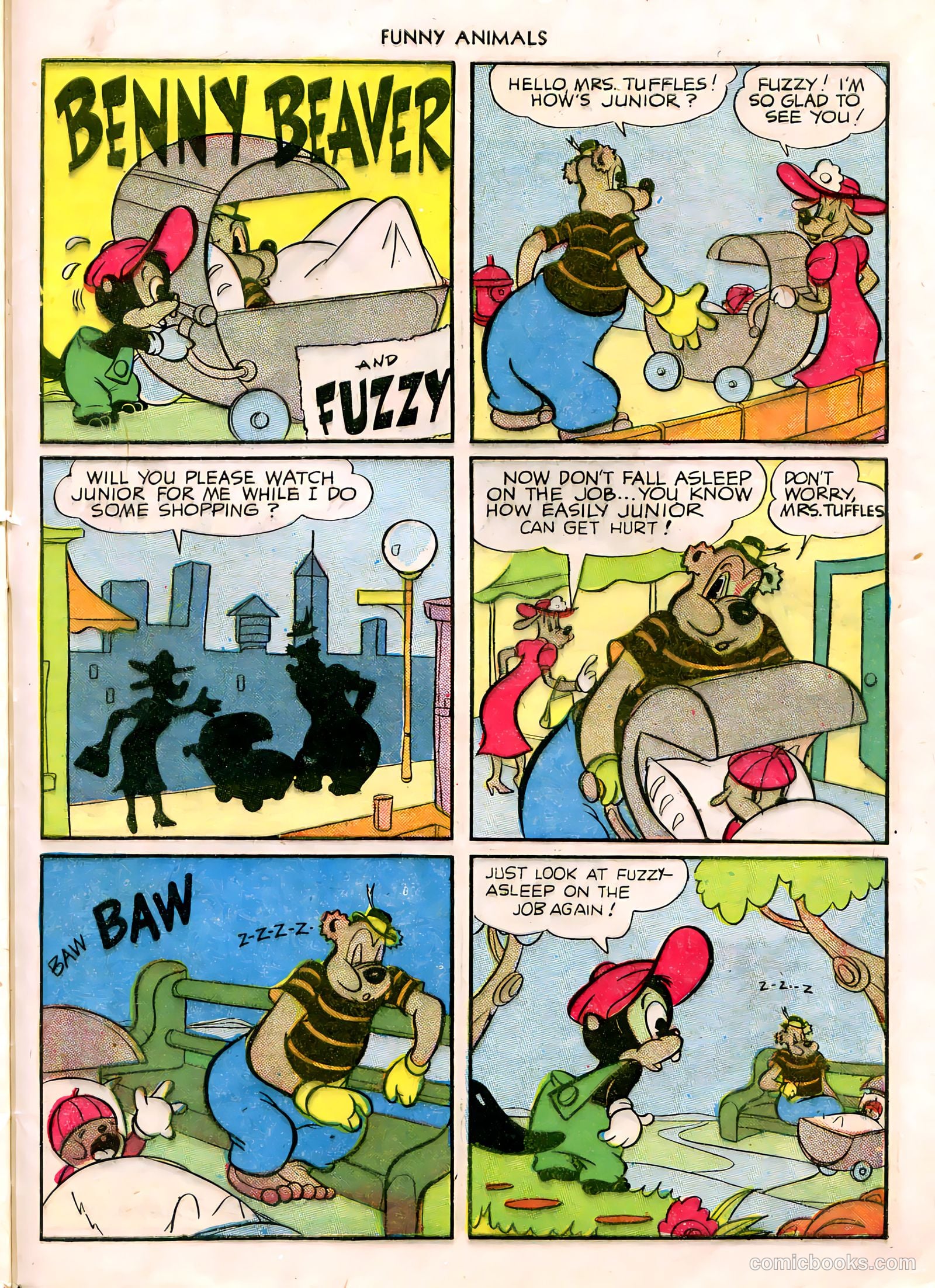 Fawcett's Funny Animals #15 — page 41 of 52