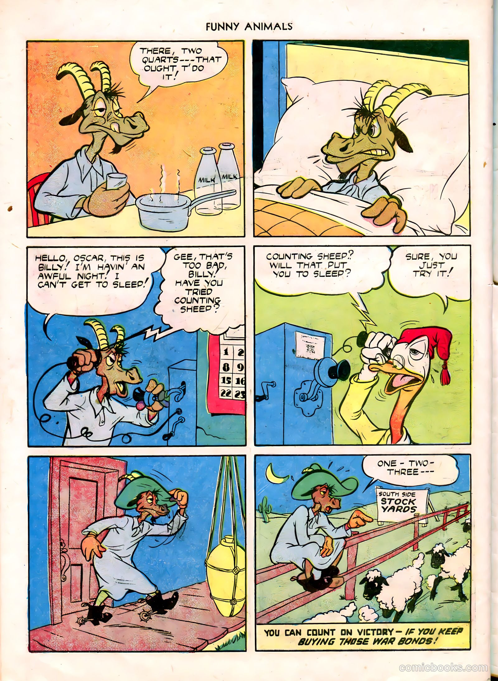 Fawcett's Funny Animals #15 — page 44 of 52