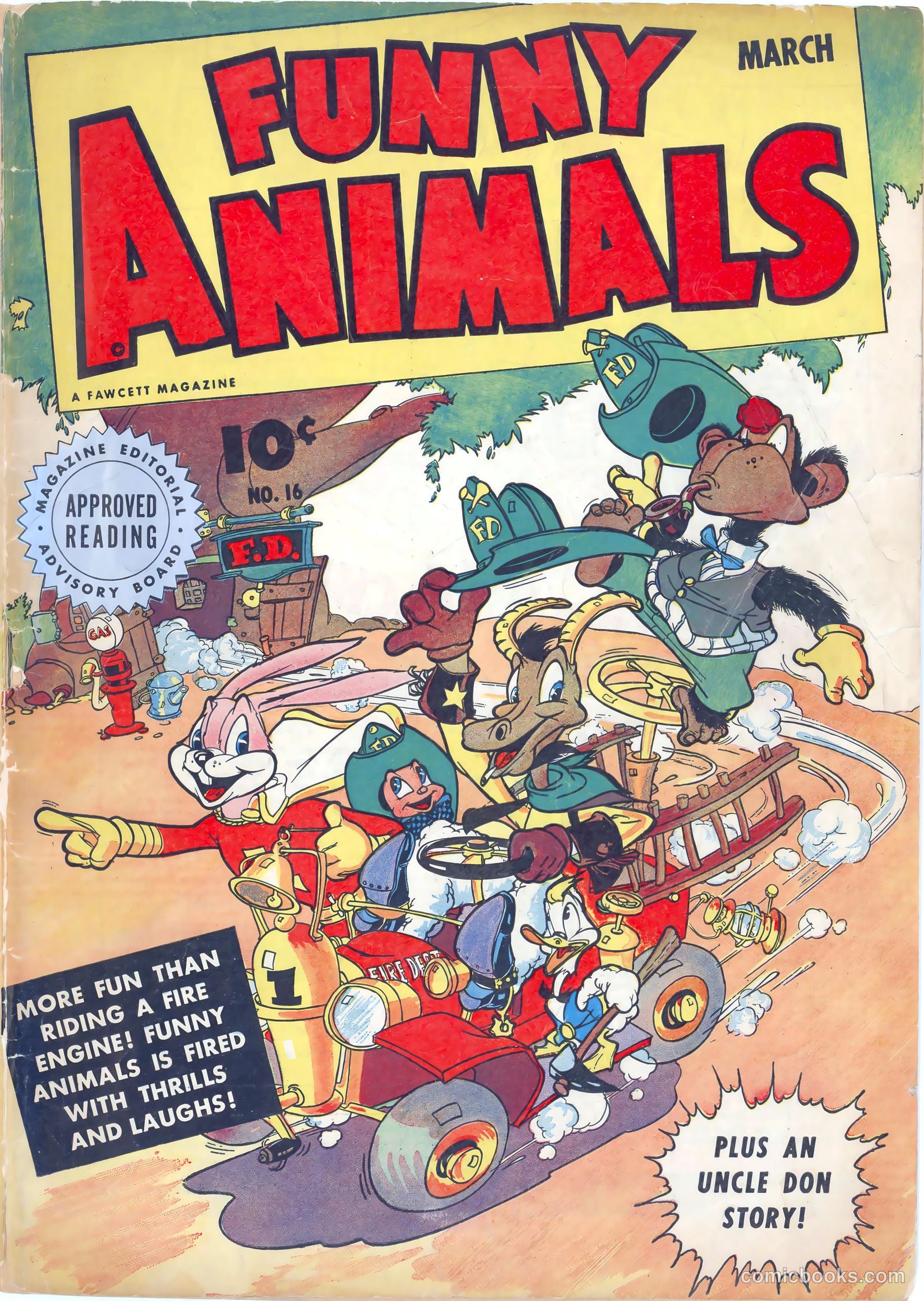 Fawcett's Funny Animals #16 — page 1 of 52