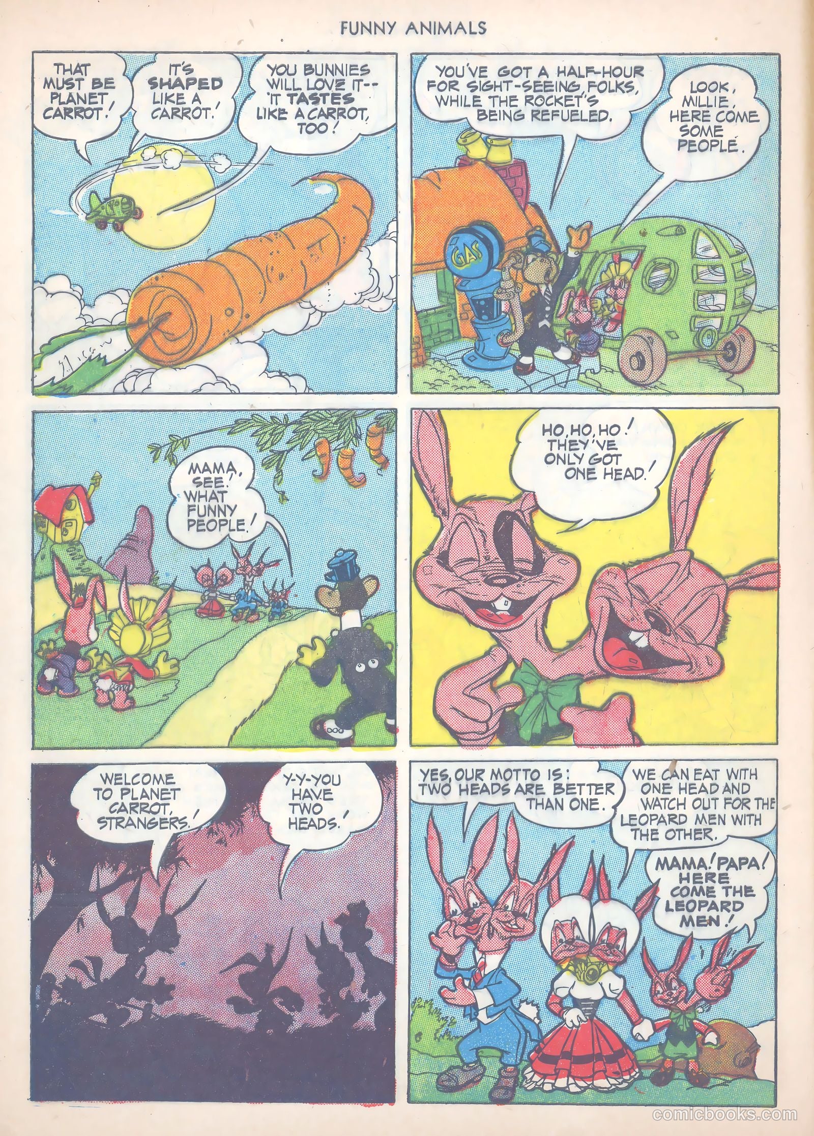 Fawcett's Funny Animals #16 — page 6 of 52