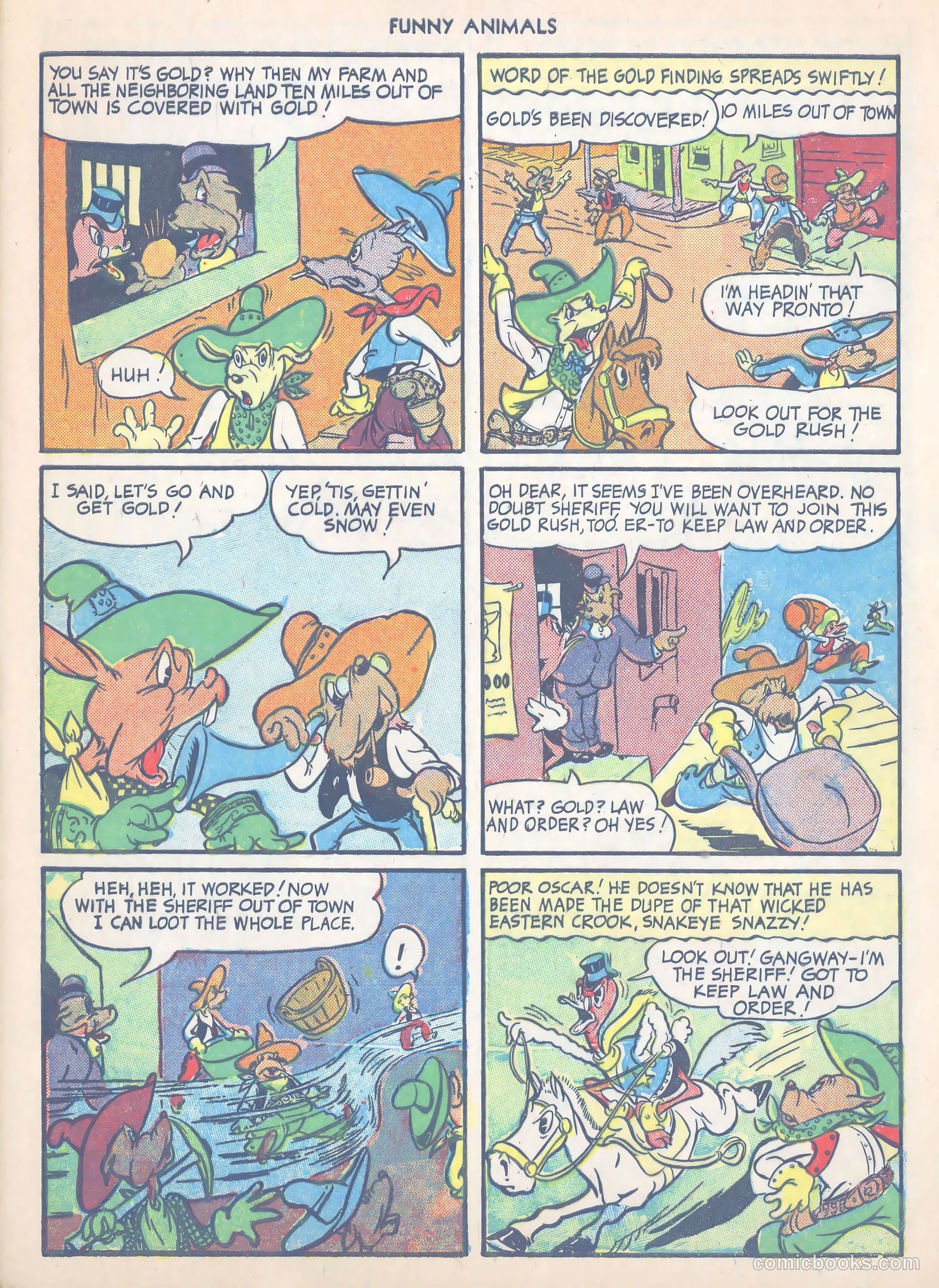 Fawcett's Funny Animals #16 — page 13 of 52