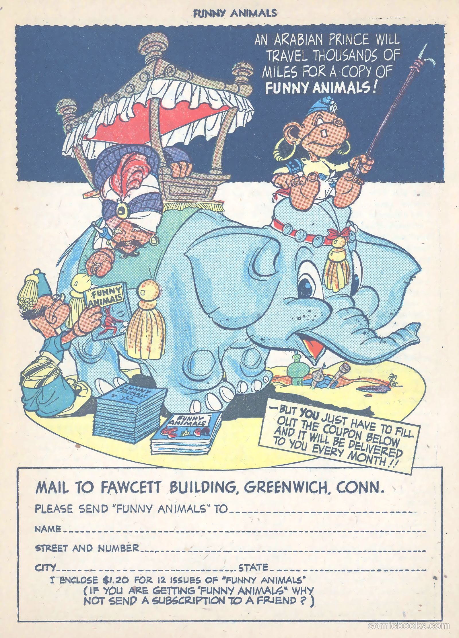 Fawcett's Funny Animals #16 — page 21 of 52