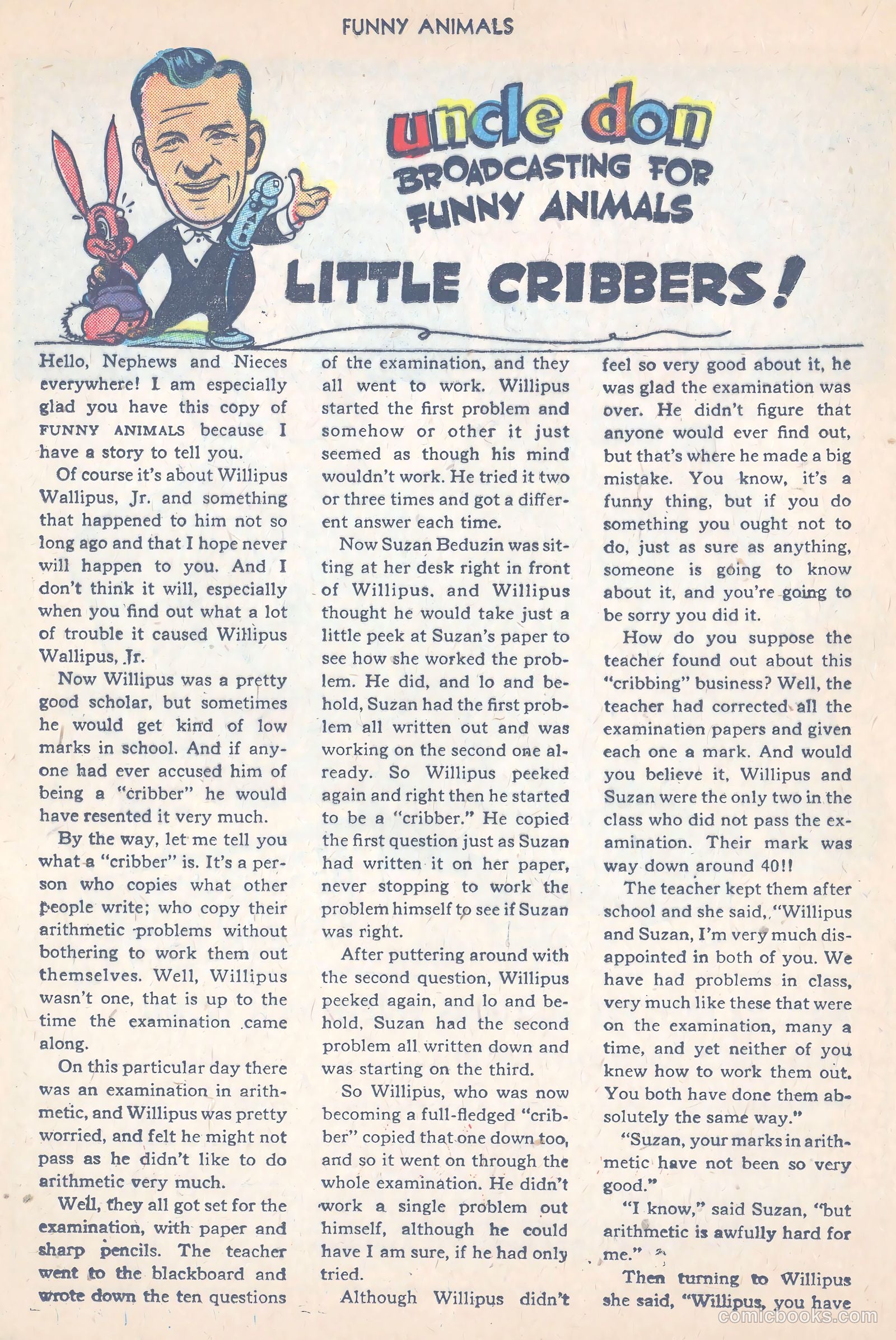 Fawcett's Funny Animals #16 — page 22 of 52