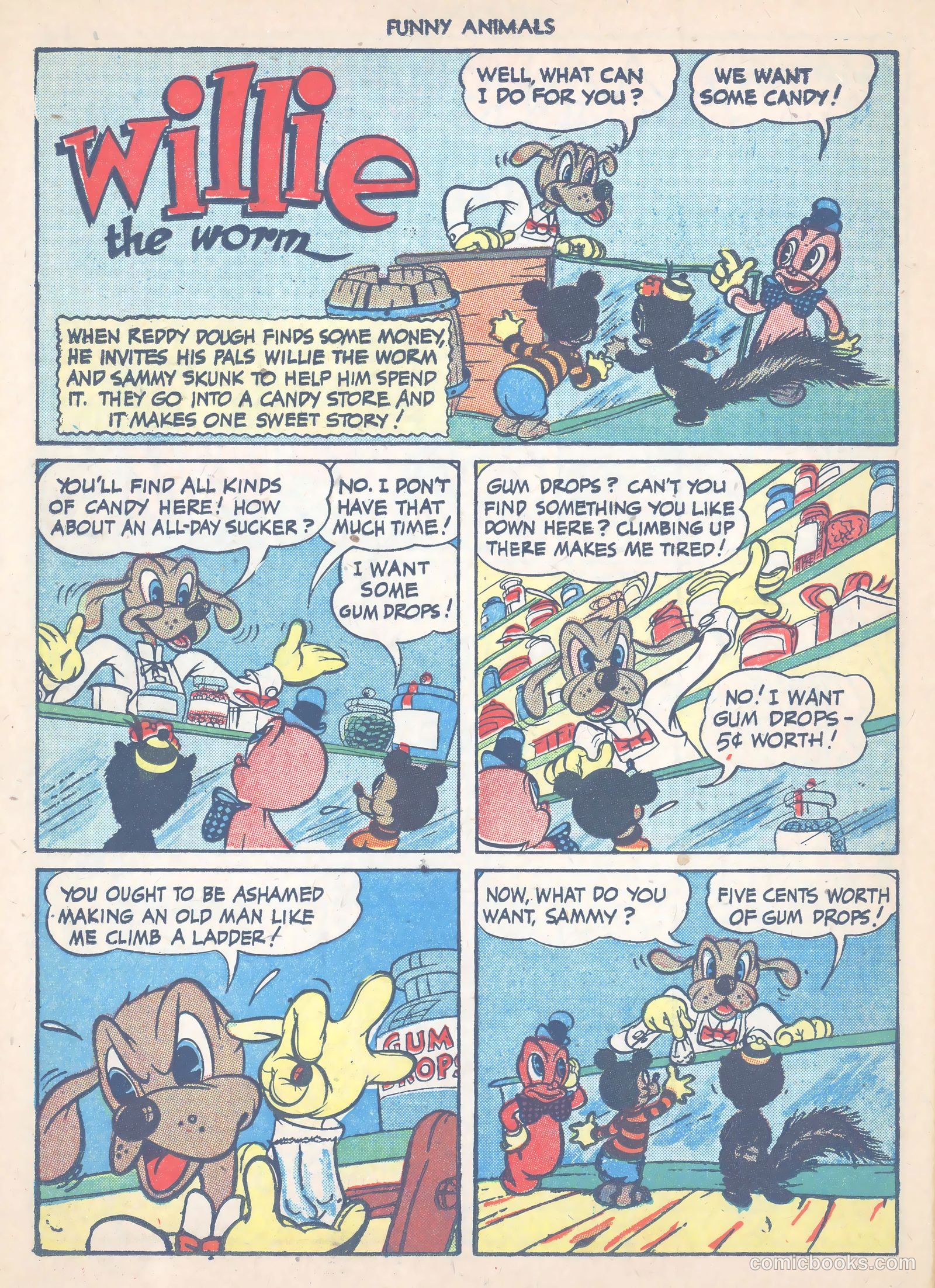 Fawcett's Funny Animals #16 — page 32 of 52