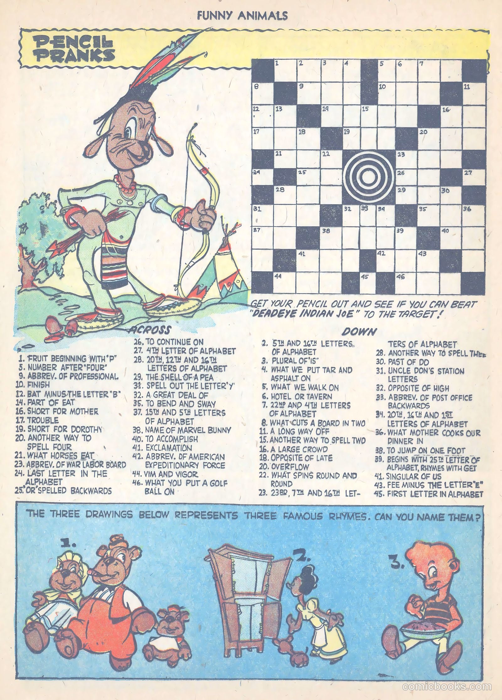 Fawcett's Funny Animals #16 — page 34 of 52