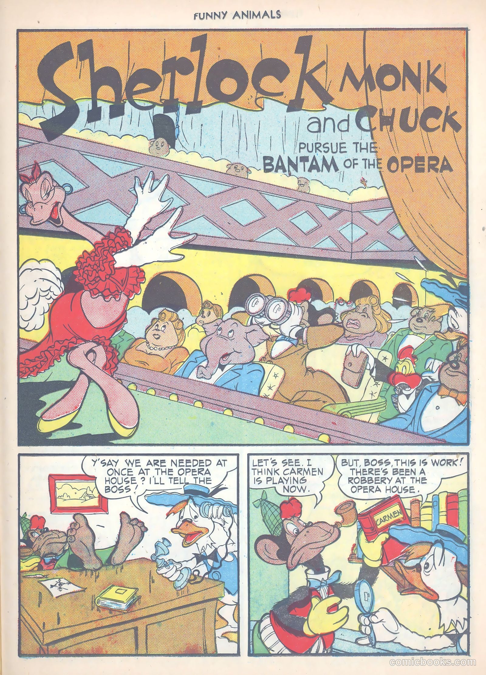 Fawcett's Funny Animals #16 — page 35 of 52
