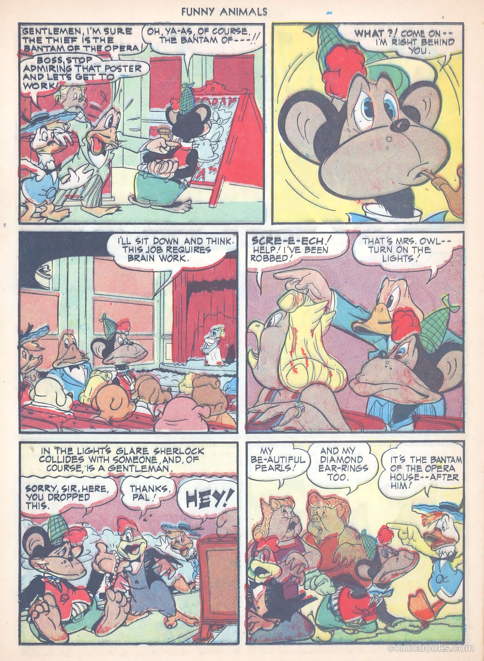 Fawcett's Funny Animals #16 — page 36 of 52