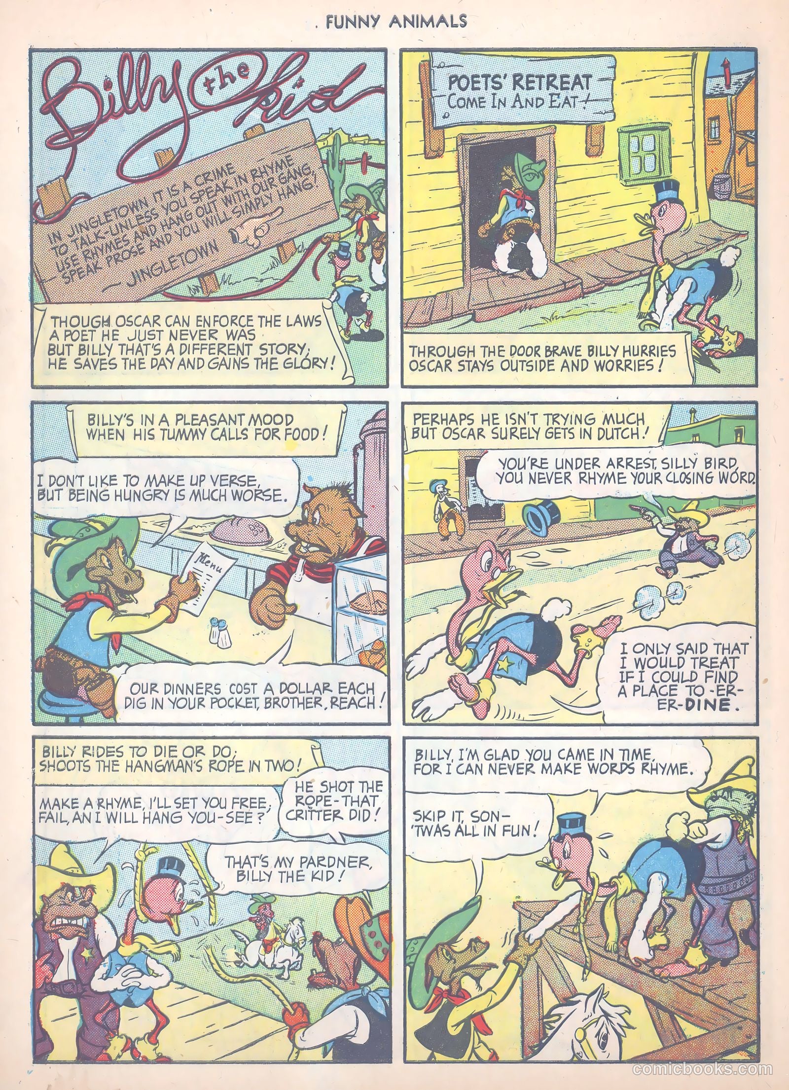 Fawcett's Funny Animals #16 — page 42 of 52